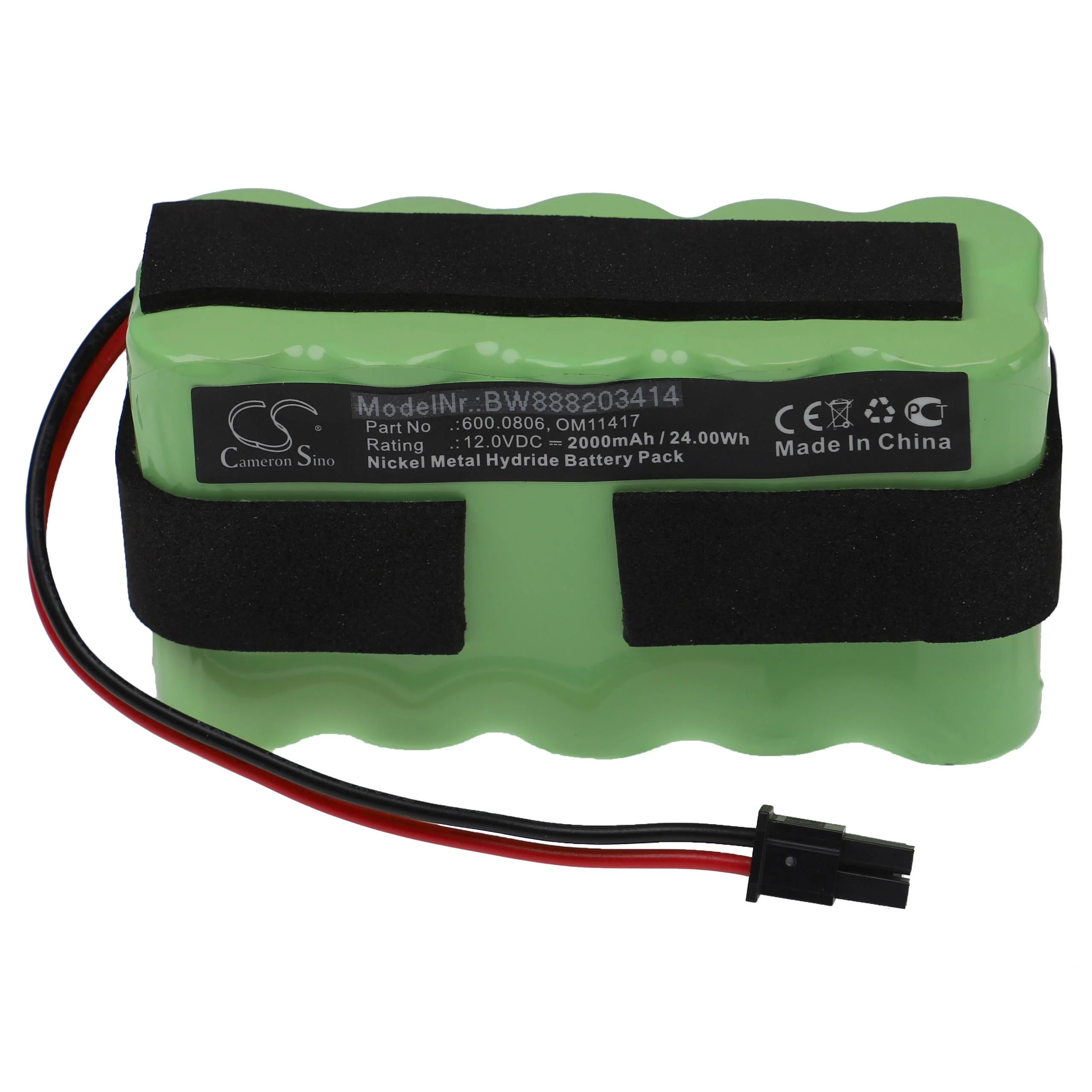 Batterie remplace Medela OM11417, 600.0806 pour appareil médical Medela - 2000mAh 12V NiMH
