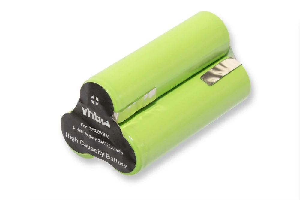 Batterie remplace BaByliss SHB16 pour rasoir électrique BaByliss - 2000mAh 3,6V NiMH