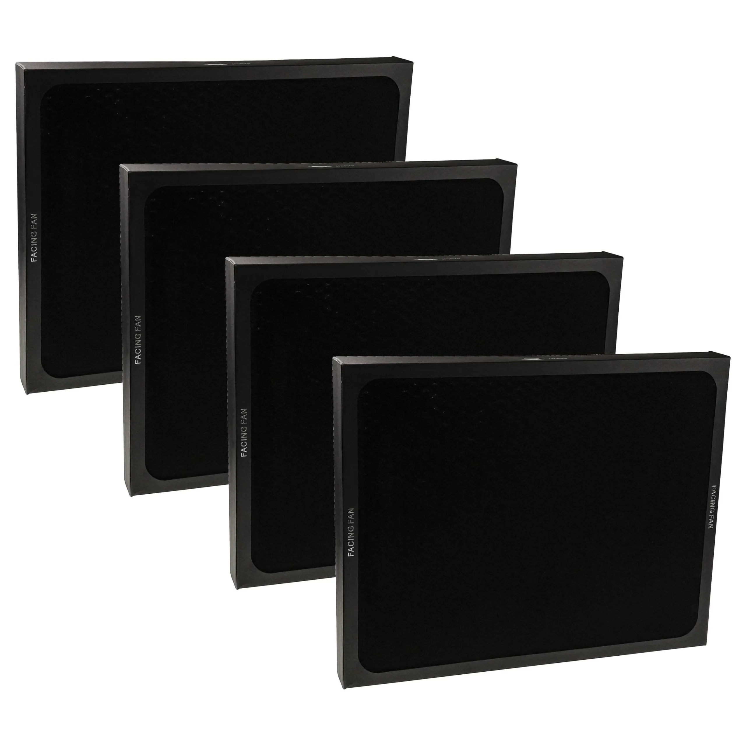 4x Filtre pour purificateur Blueair Classic 203 Slim, 203C, 205C, 210B- particule + charbon actif
