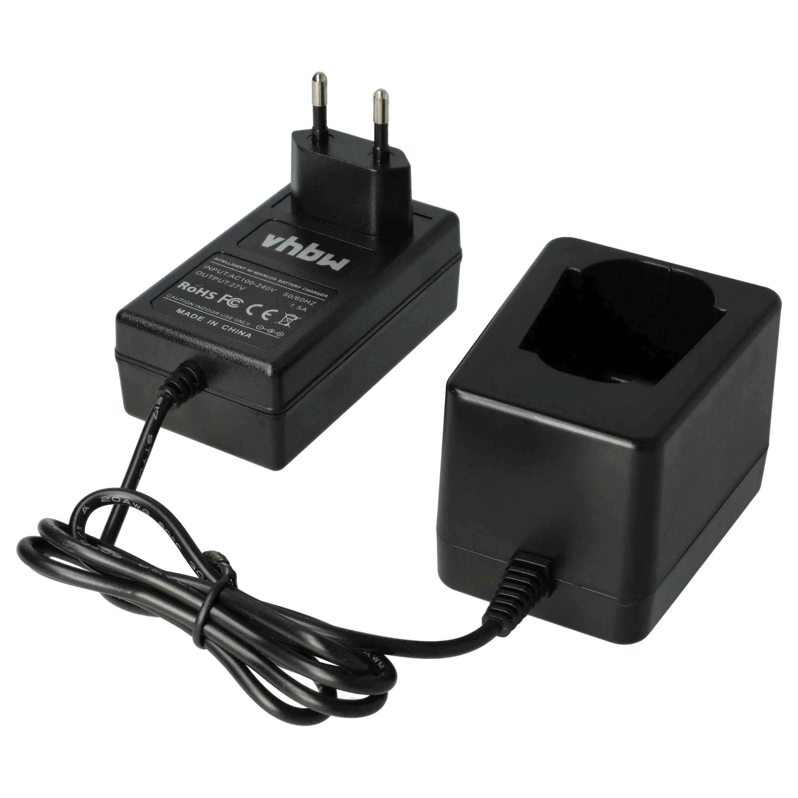 Chargeur remplace Metabo LC 40 pour batterie d'outil électrique Metabo - Ni-Cd, NiMH, 1,0A
