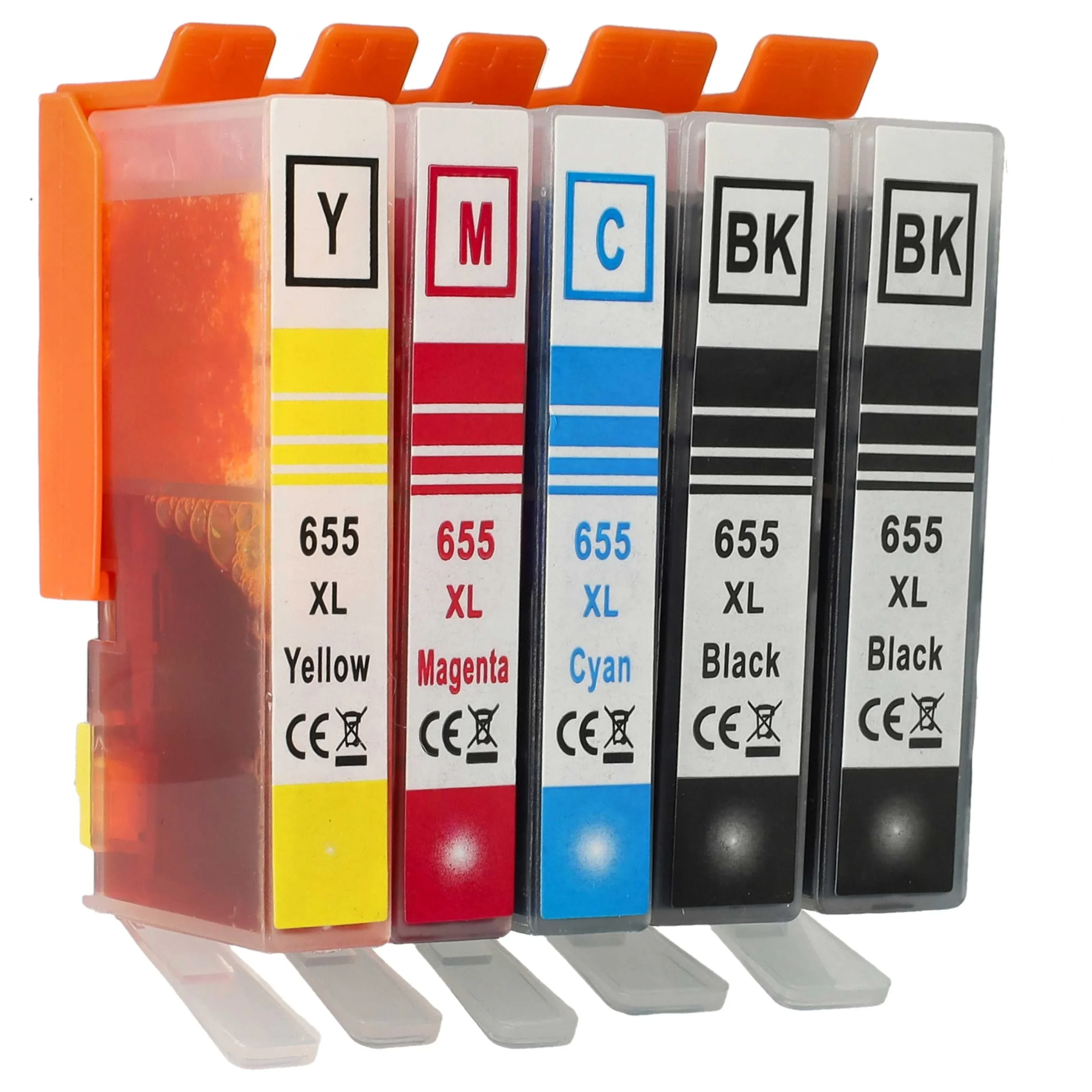 5x Cartouches remplace HP CZ109, CZ110, CZ111 pour imprimante - Accessoires pour imprimante