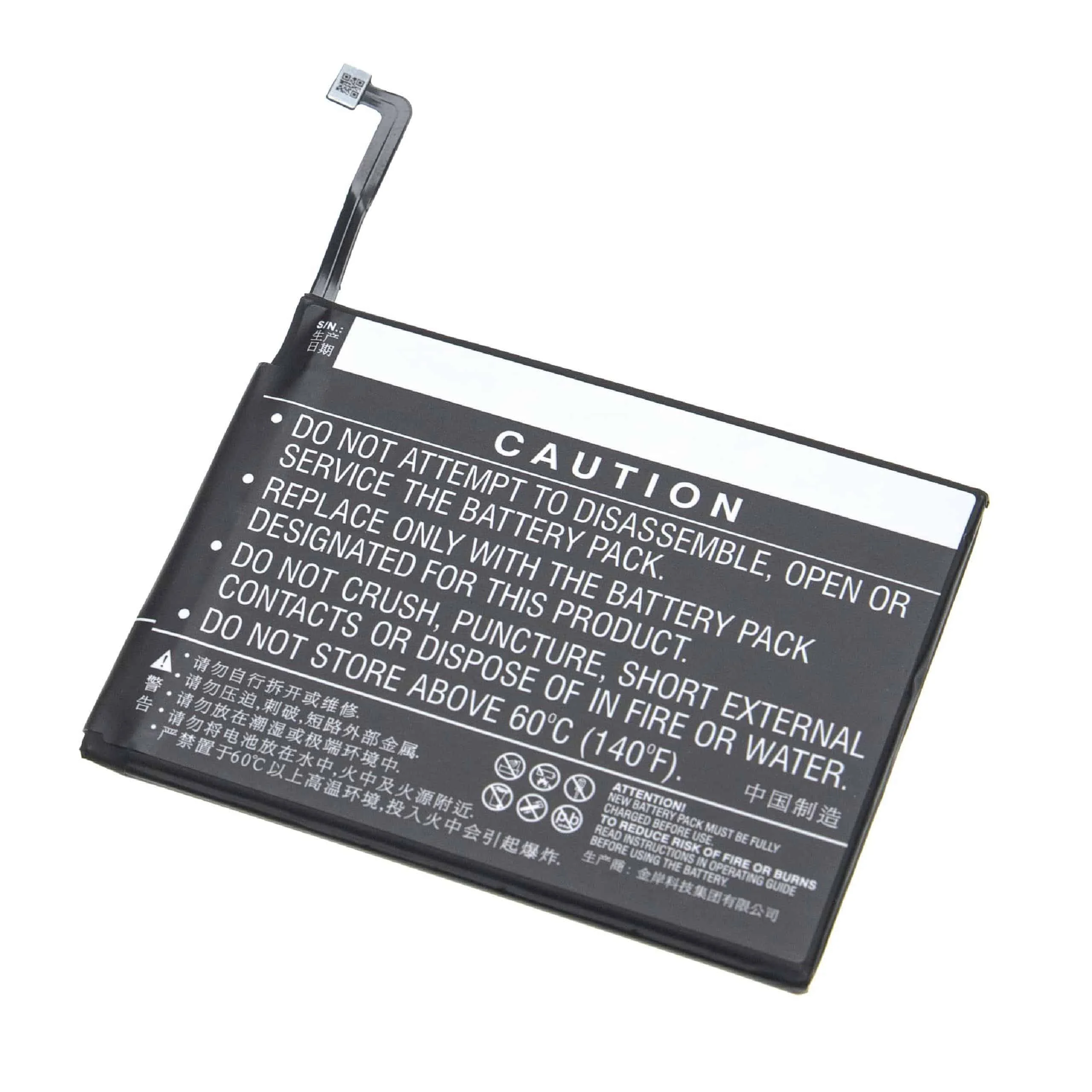 Batterie remplace Redmi Xiaomi BN4A téléphone portable Redmi / Xiaomi - 3900mAh 3,85V Li-polymère