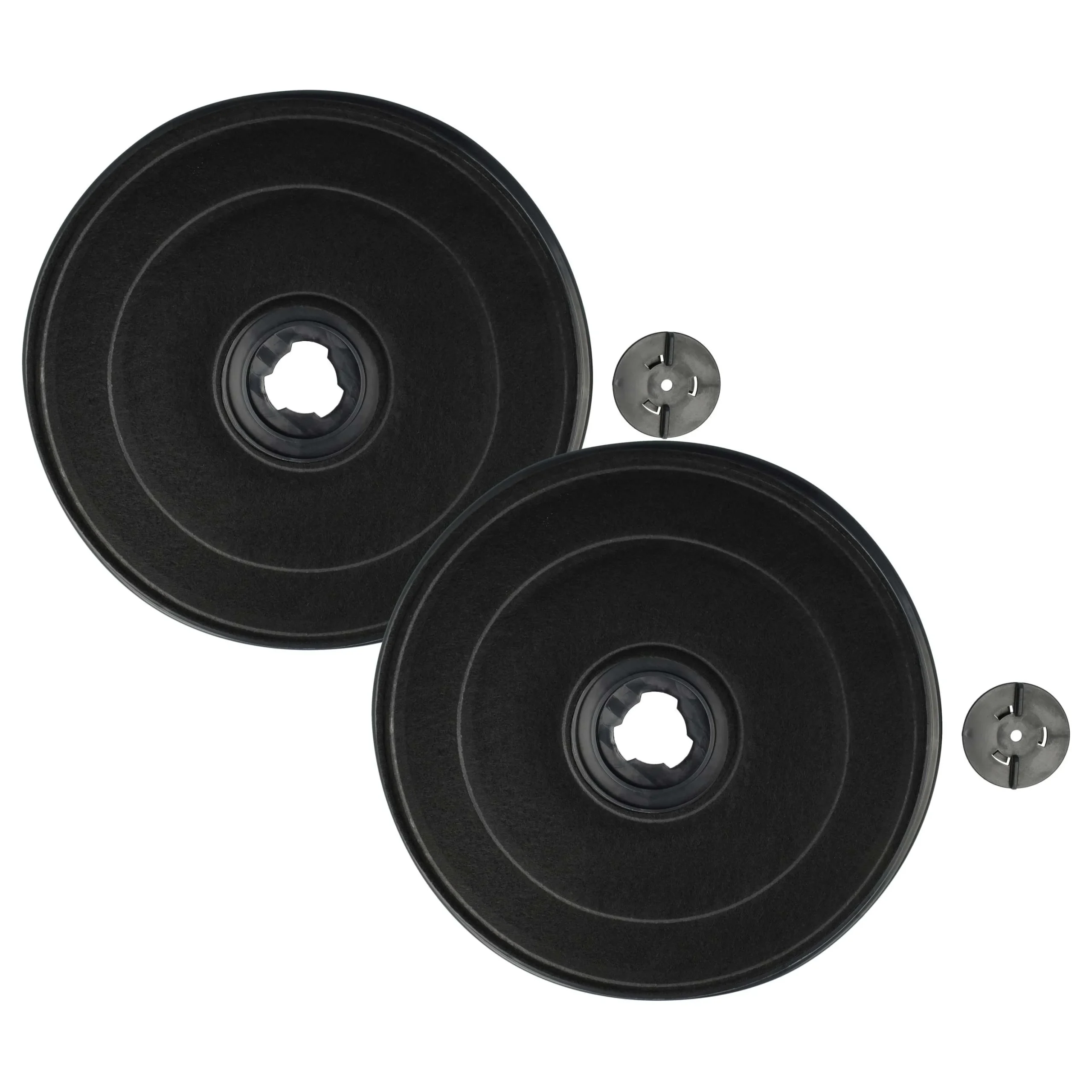 2x Filtres à charbon actif remplace BSH 11005728, DHZ2701 pour hotte Zanussi - Accessoires appareils ménagers