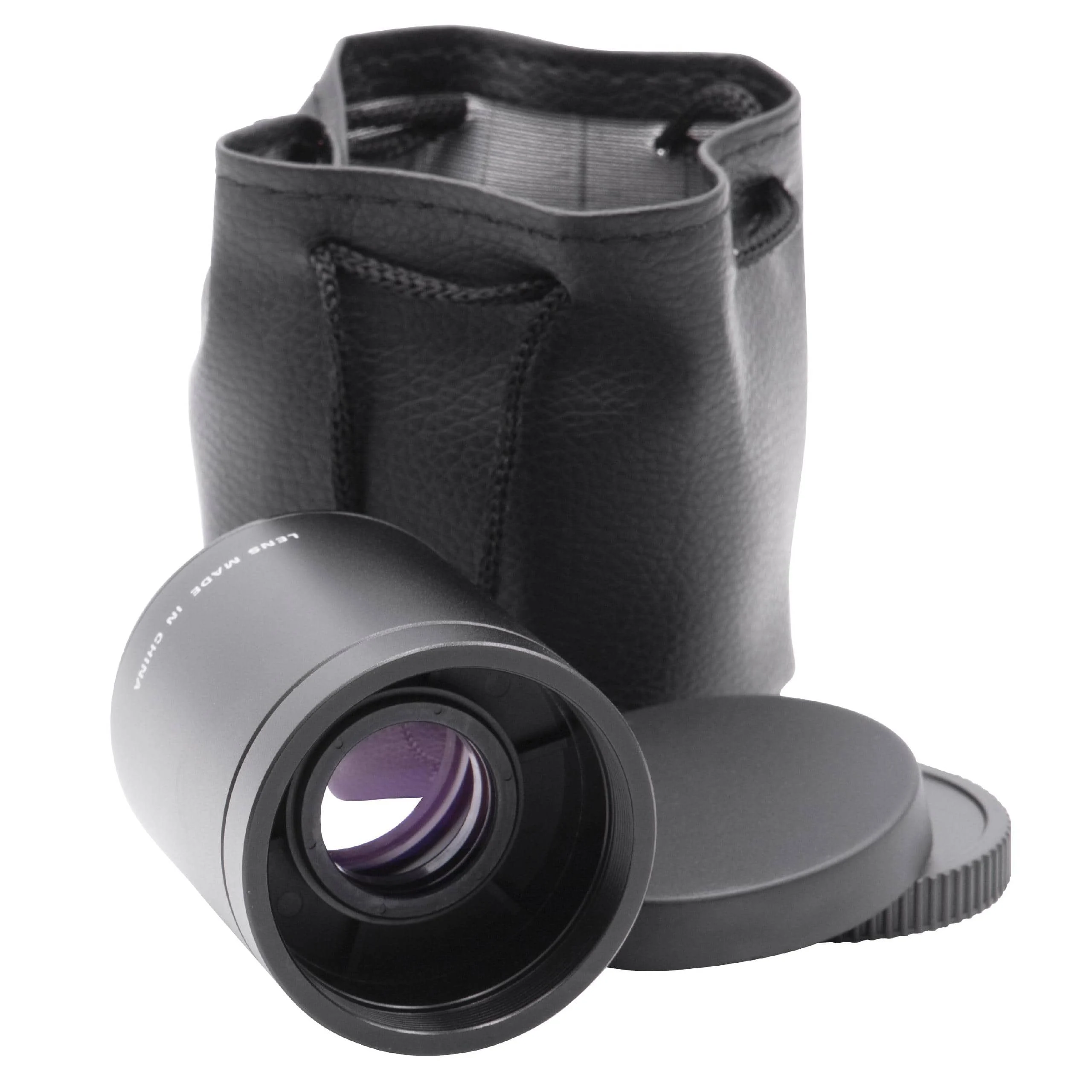 Téléconvertisseur 2.0x pour appareil photo objectifs T2, monture T pour Canon, Nikon et autres - Avec sacoche