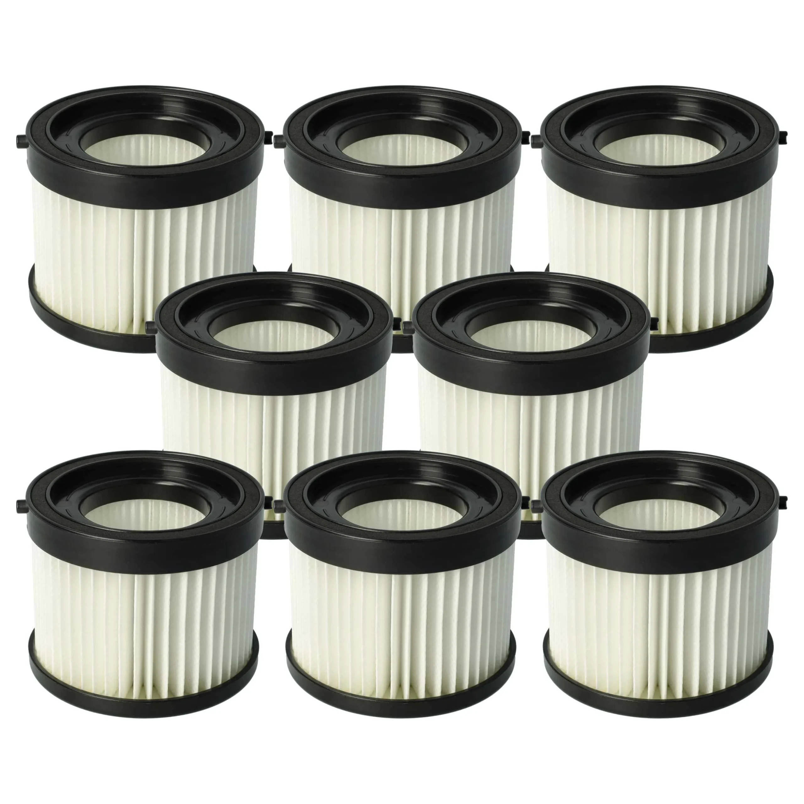 8x Filtres remplace Milwaukee 4931454785 pour aspirateur - filtre HEPA