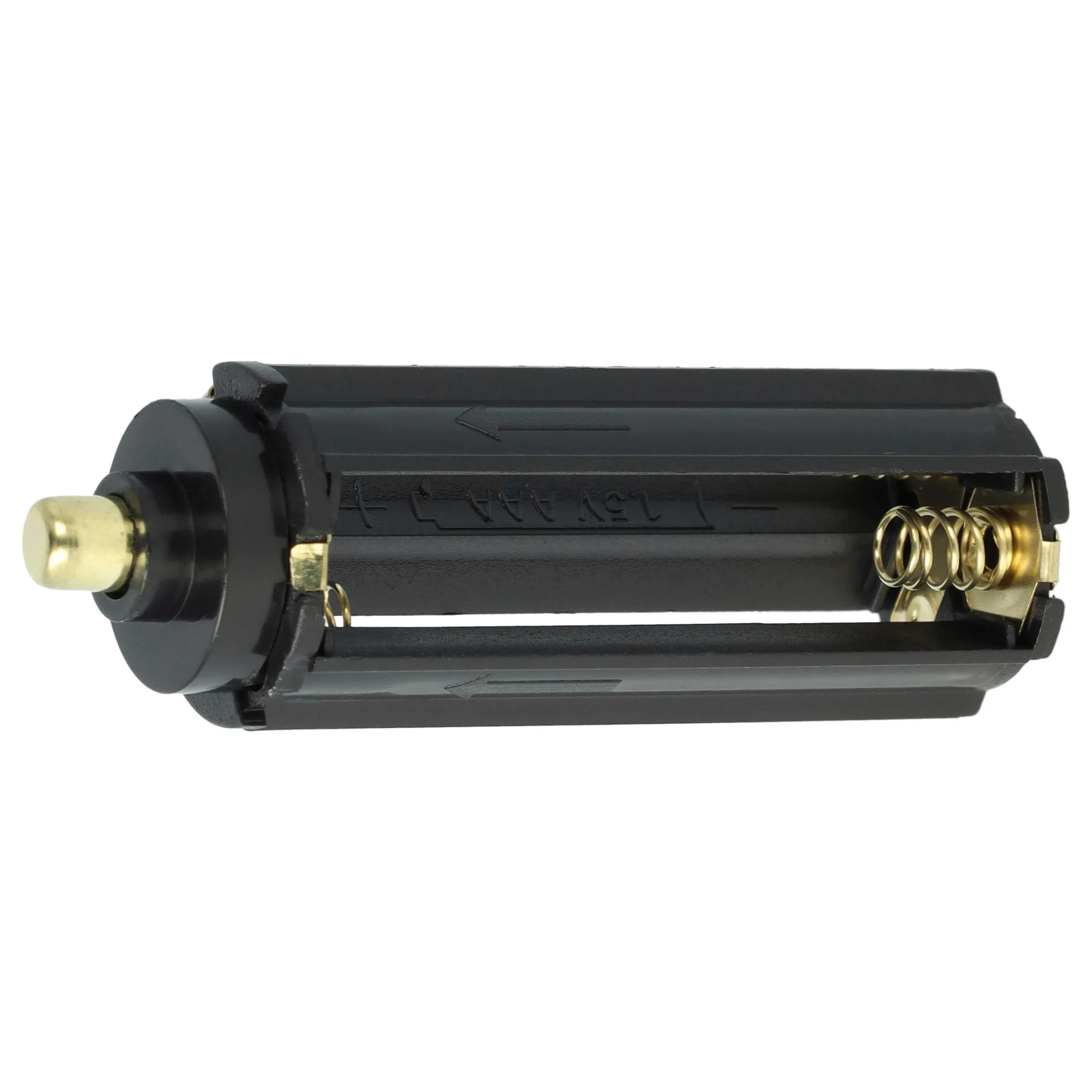 Boitier convertisseur 3x piles Micro / AAA vers 18650 pour lampe torche - vhbw