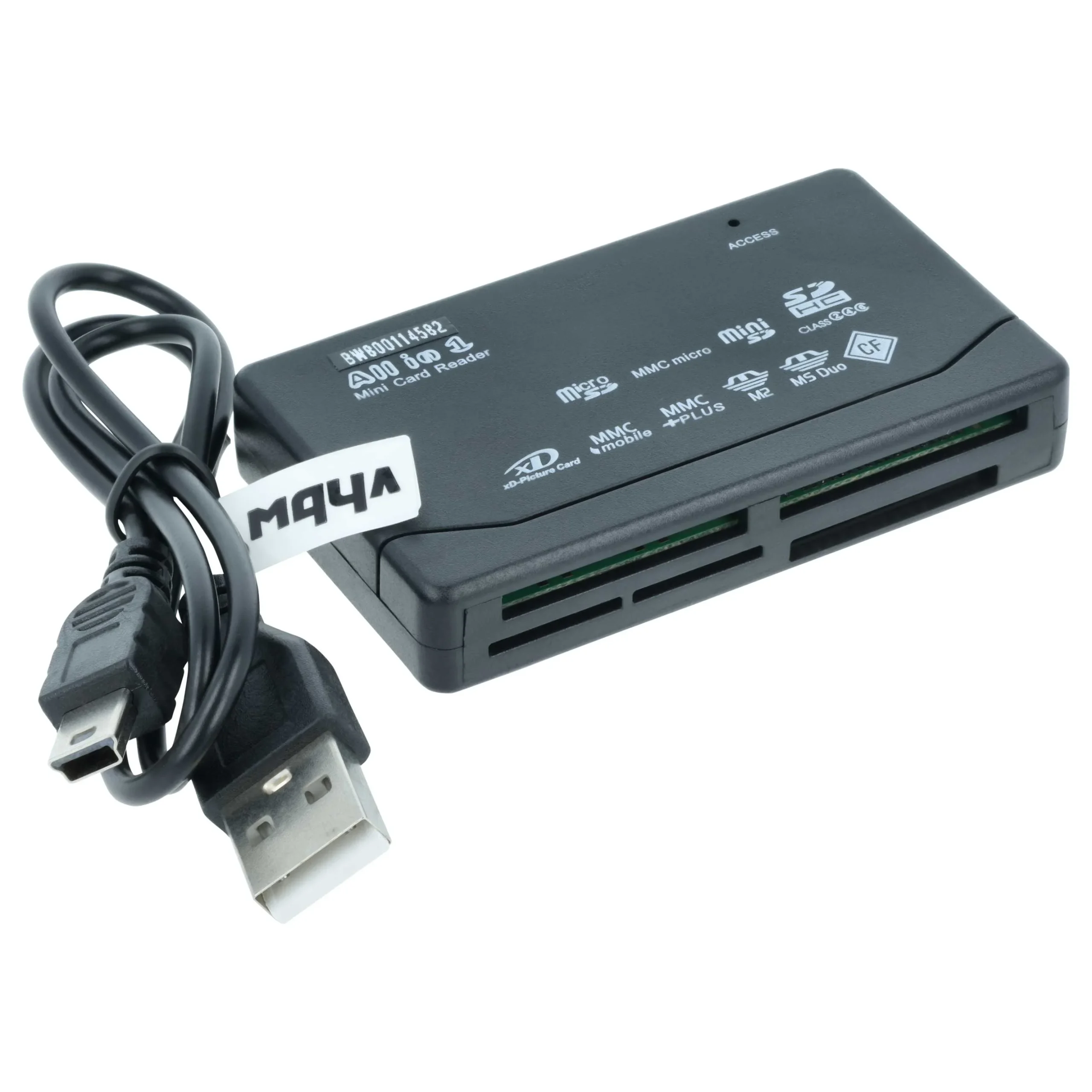 Lecteur carte SD tout en un pour carte micro SD – avec câble USB (mini USB - USB)
