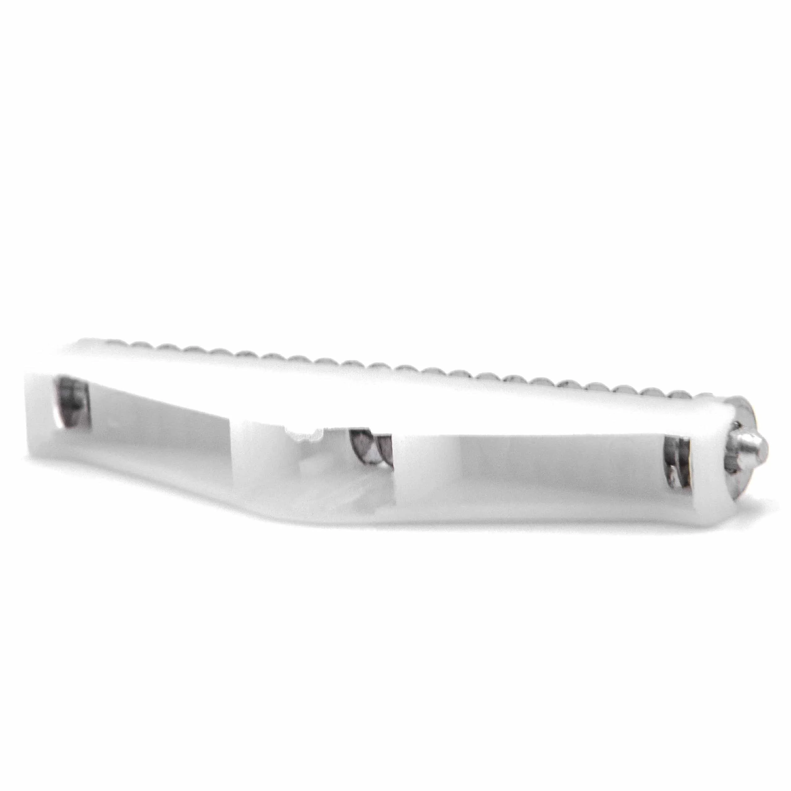 3x bloc de lames, 3x grille de rasoir avec cadre pour Remington MS3-0004, MS3-1000, MS3-1700, MS3-2000 - noir