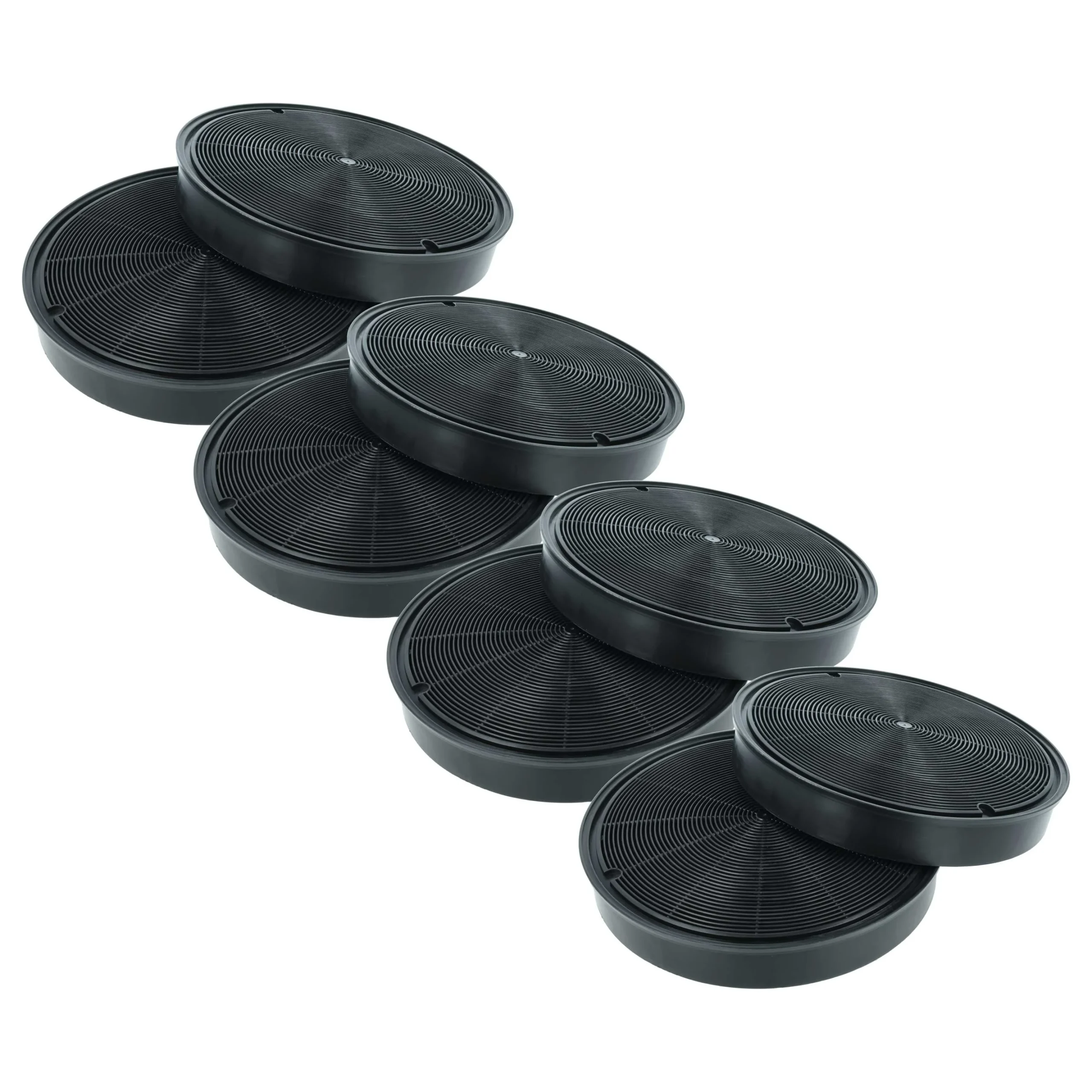 8x Filtres à charbon actif remplace AEG AS-AZKF080, EFF62, 8718868949578, E3CFF62, F196 pour hotte Zanussi