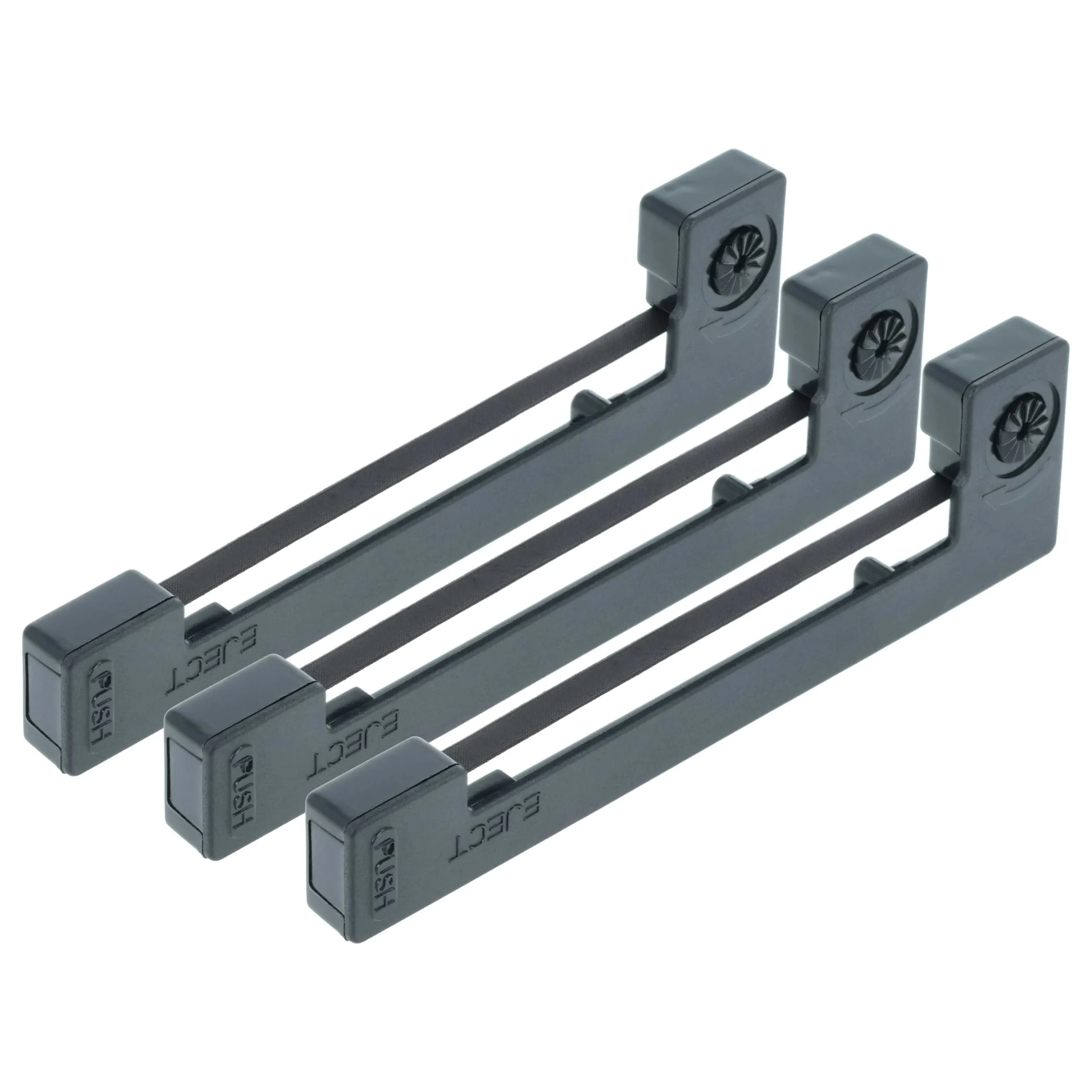3x Ruban encreur remplace Epson ERC-09B, ERC-09, C43S015354 pour imprimante matricielle / étiquette - noir