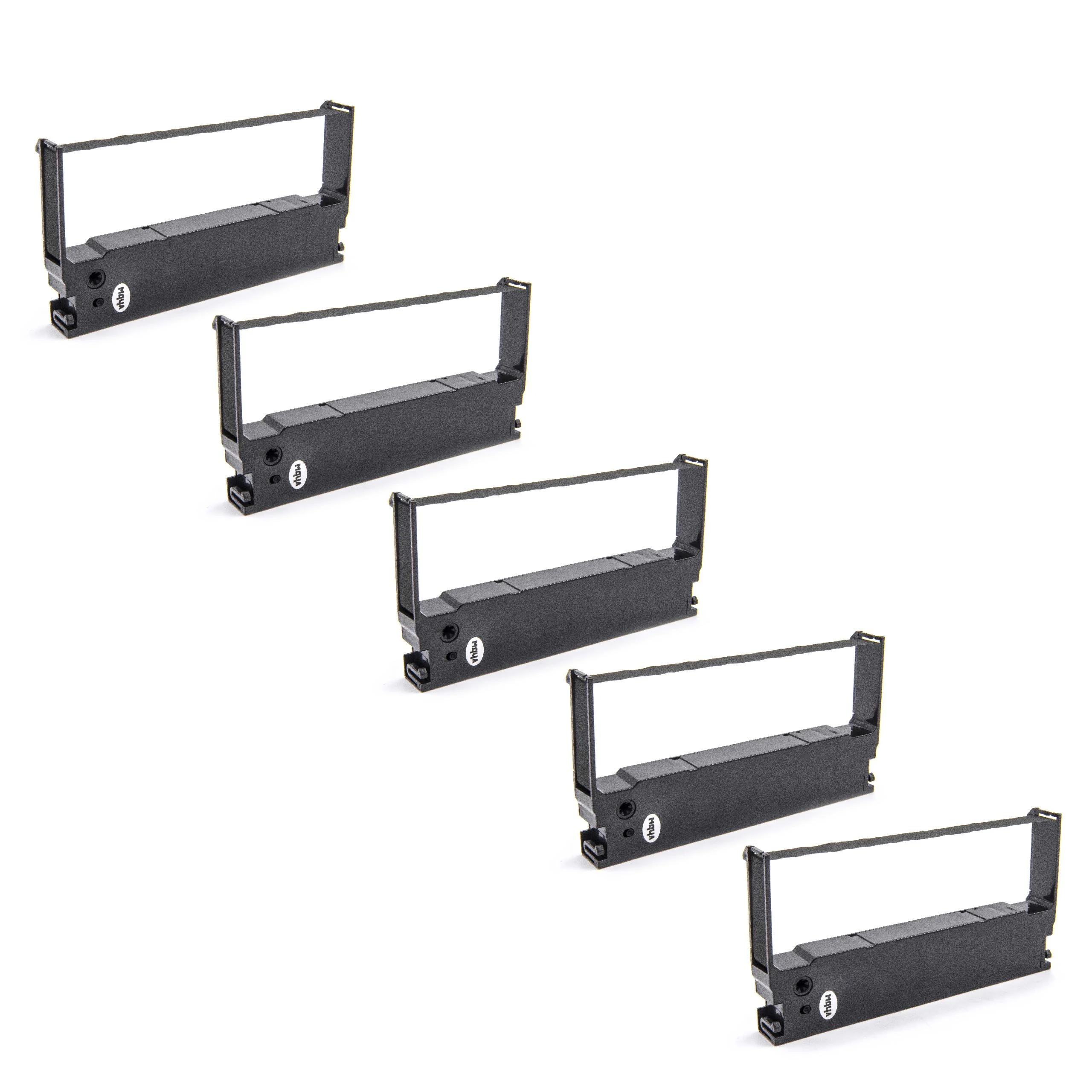 5x Ruban encreur remplace Epson ERC-32B, ERC-32, C43S015371 pour imprimante matricielle / étiquette - noir