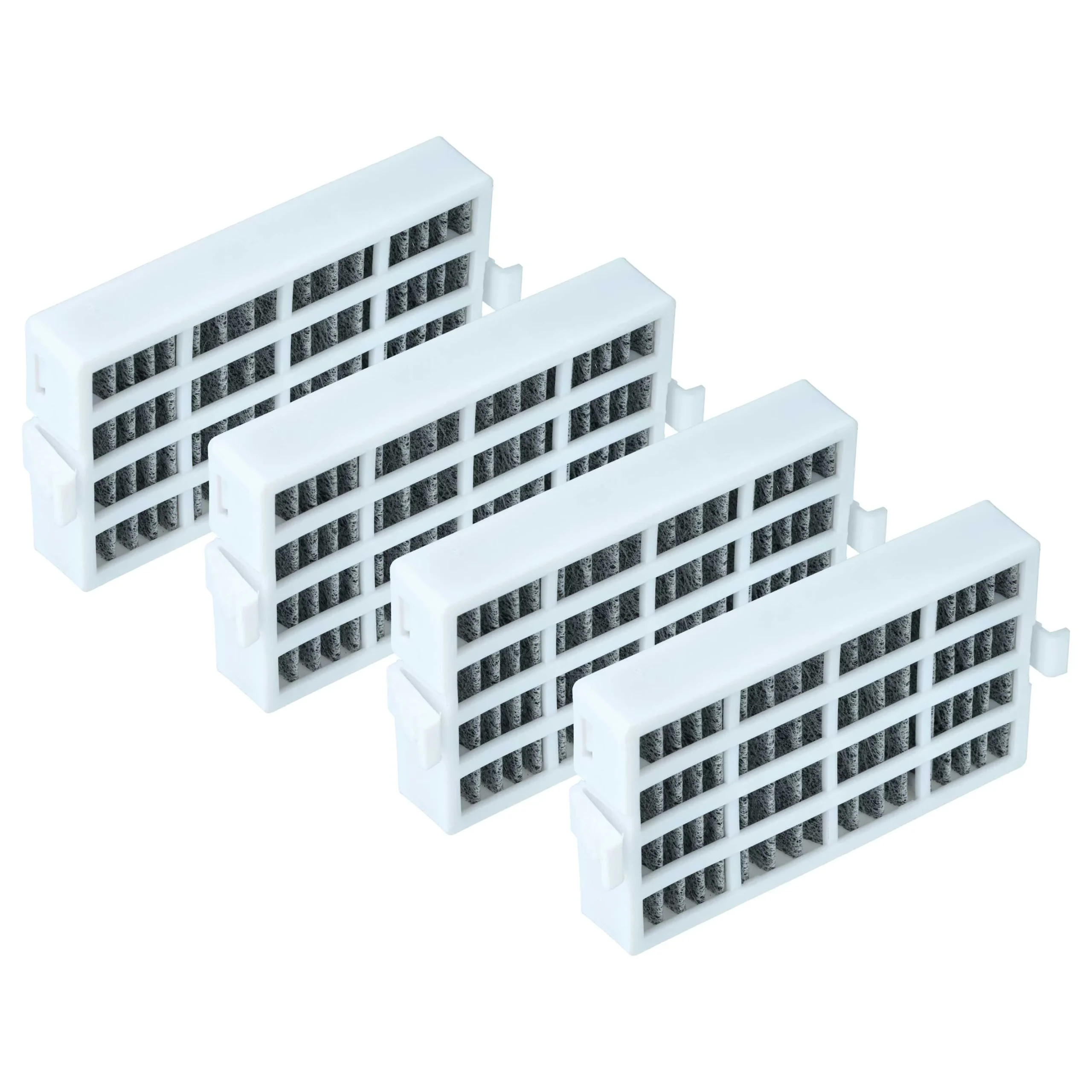 4x Filtre hygiène remplace Bauknecht HYG002, 481248048173, HYG001, 48800062 pour réfrigérateur Whirlpool - Filtres