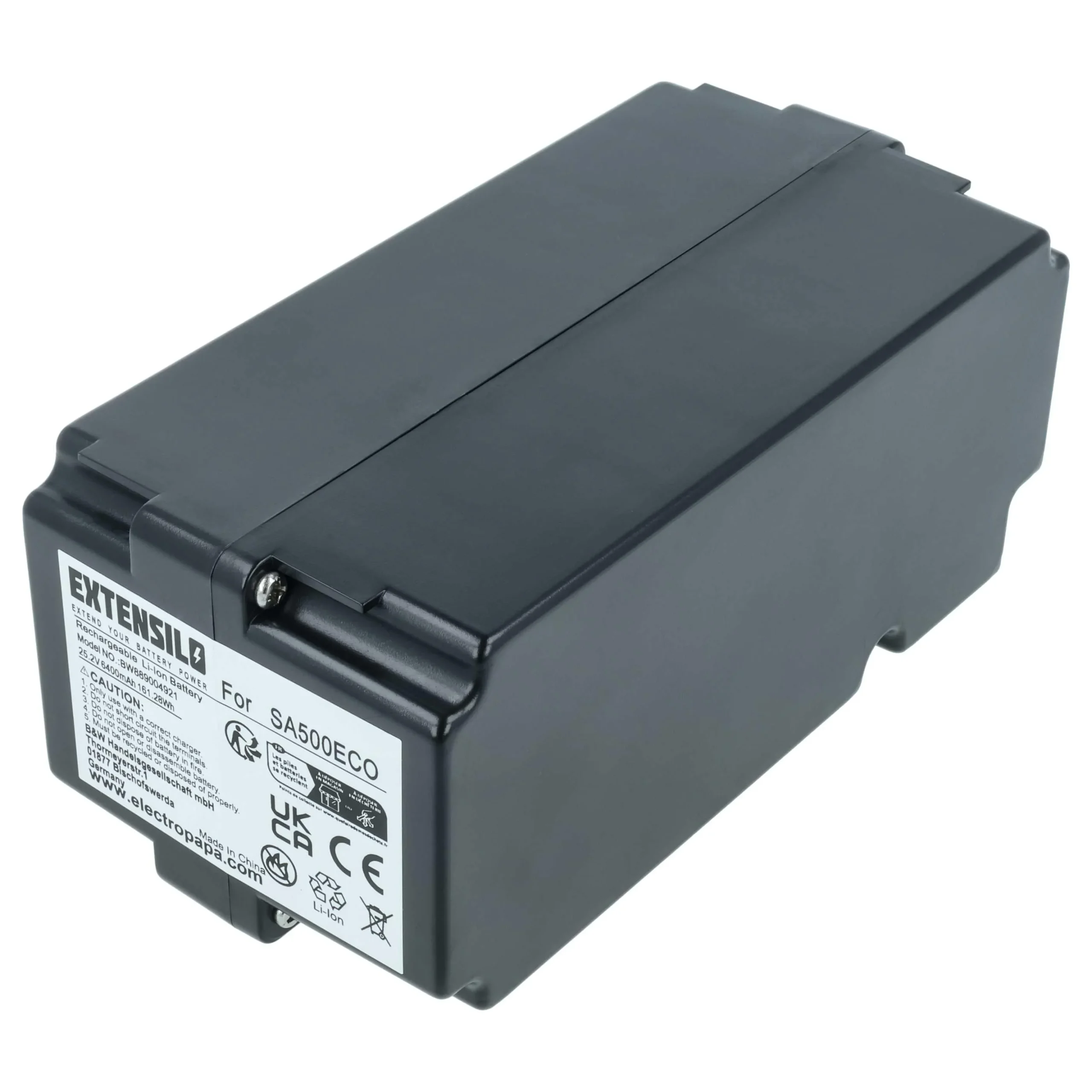 Batterie remplace Yard Force 862601, 862615, 0862622, 0862622001 pour outil de jardinage - 6,4Ah 25,2V Li-ion