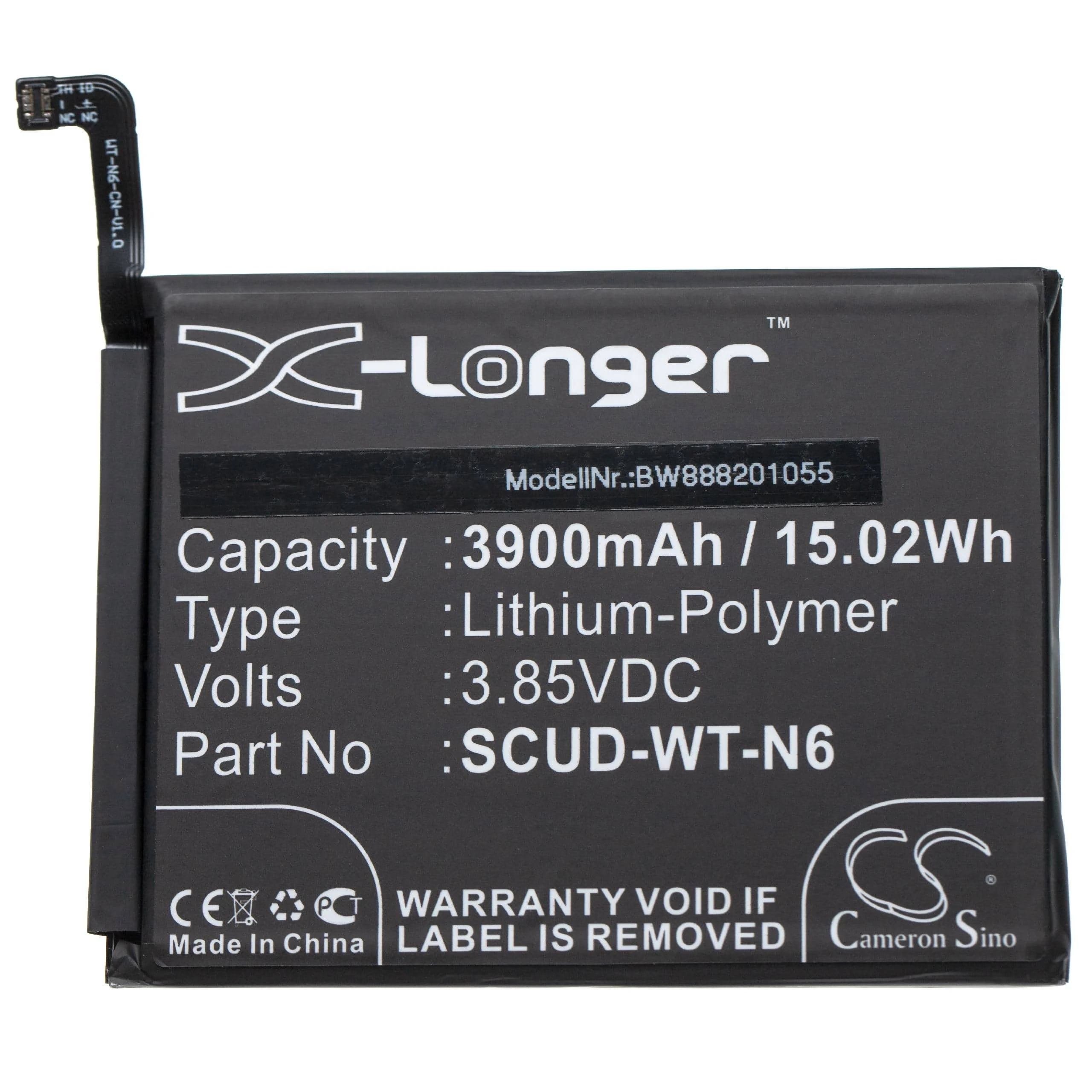 Batterie remplace Samsung SCUD-WT-N6 téléphone portable Samsung - 3900mAh 3,85V Li-polymère