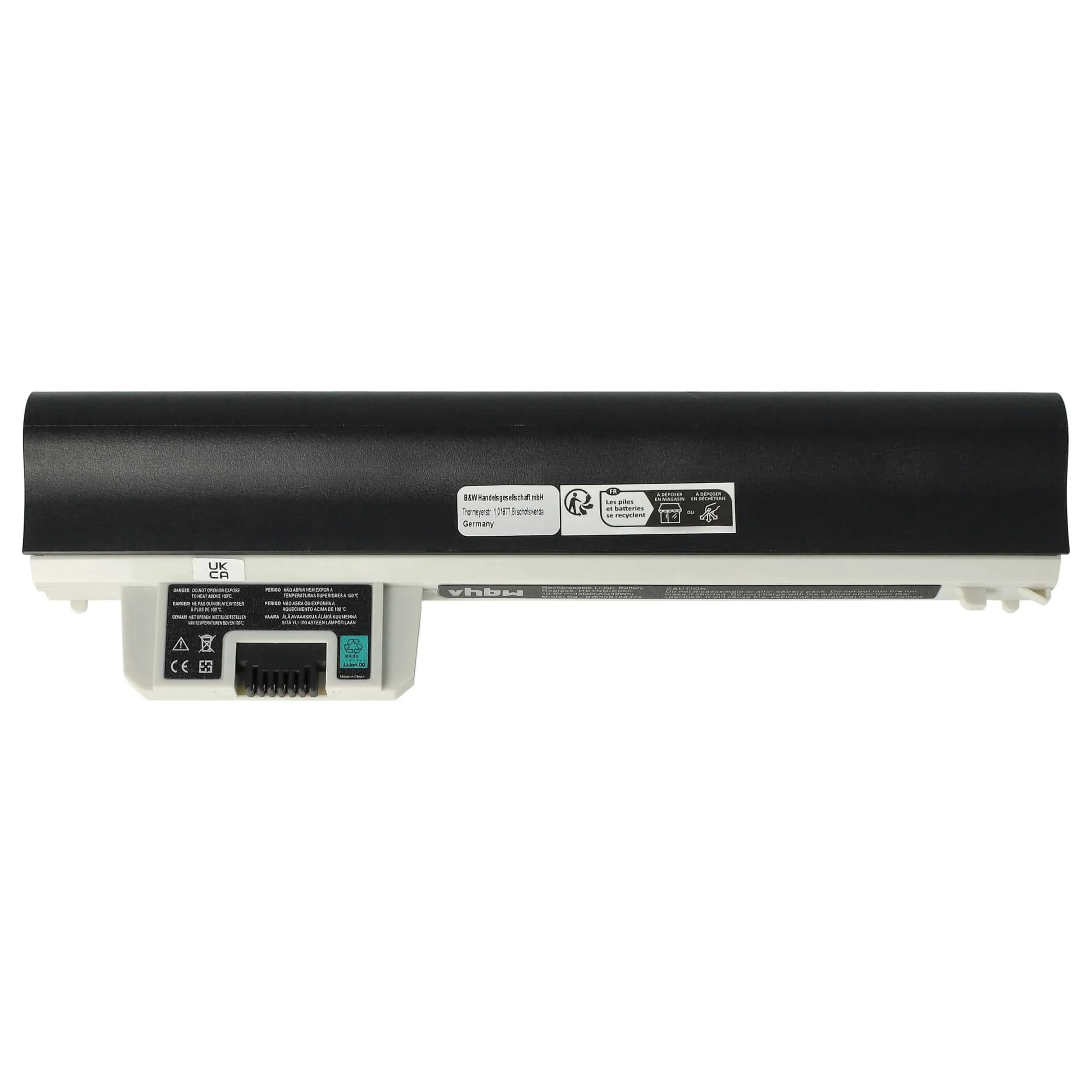 Batterie remplace HP 626869-851, 626869-321 pour ordinateur portable HP- 4400mAh 11,1V Li-ion, gris argenté