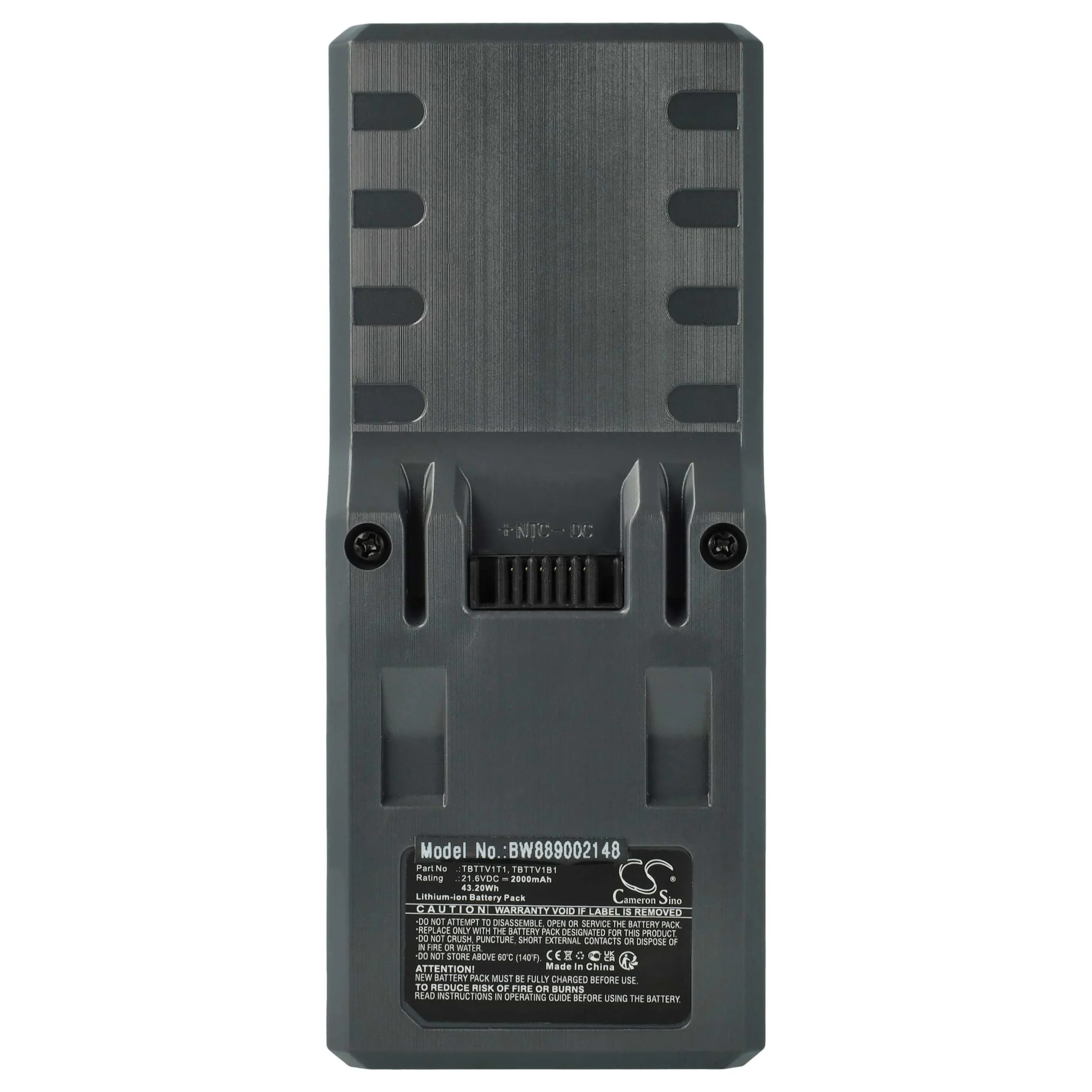 Batterie remplace Beko 9178015861 pour aspirateur Beko - 2000mAh 21,6V Li-ion
