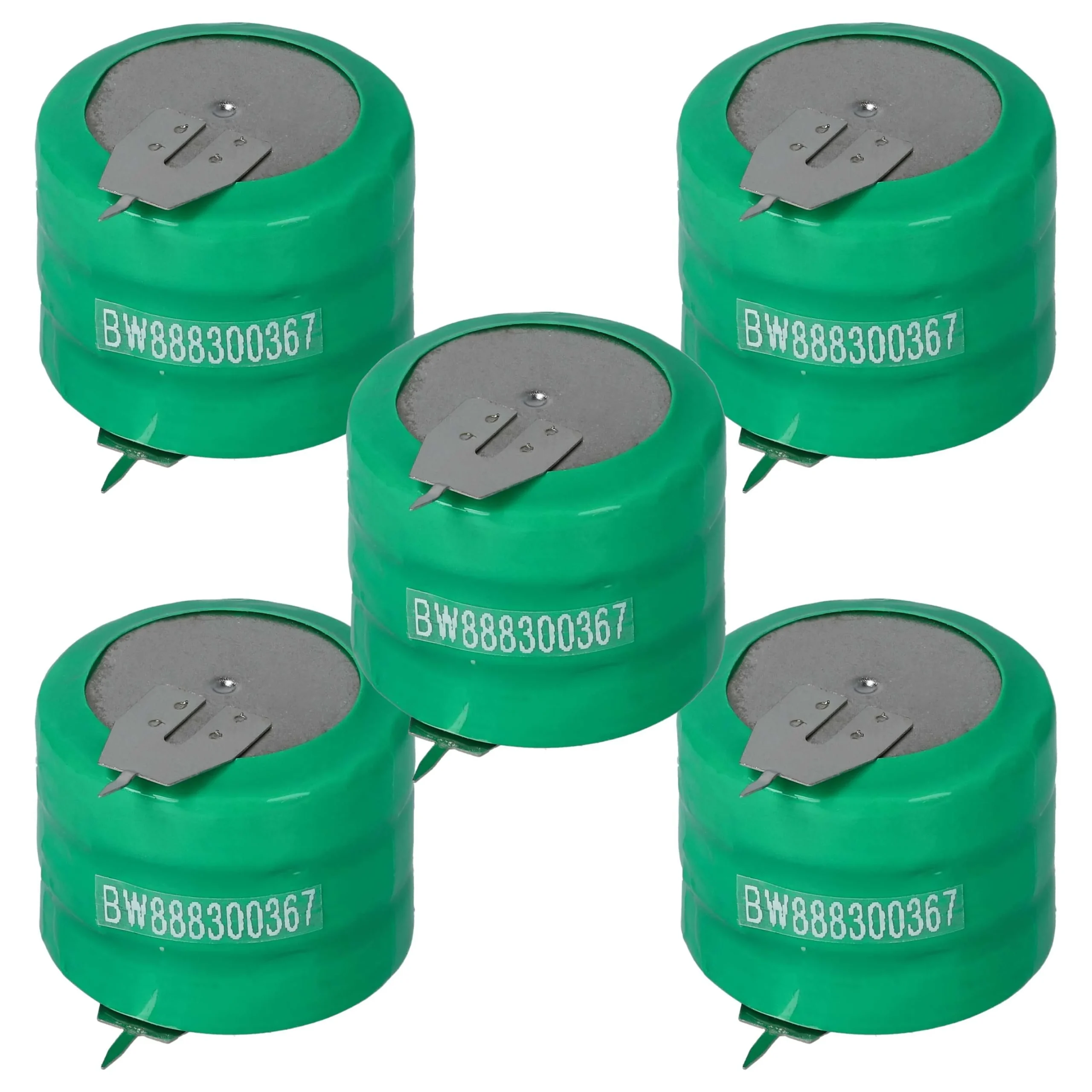 5x Piles bouton de type V250H pour le modélisme et autres - 250mAh 3,6V NiMH