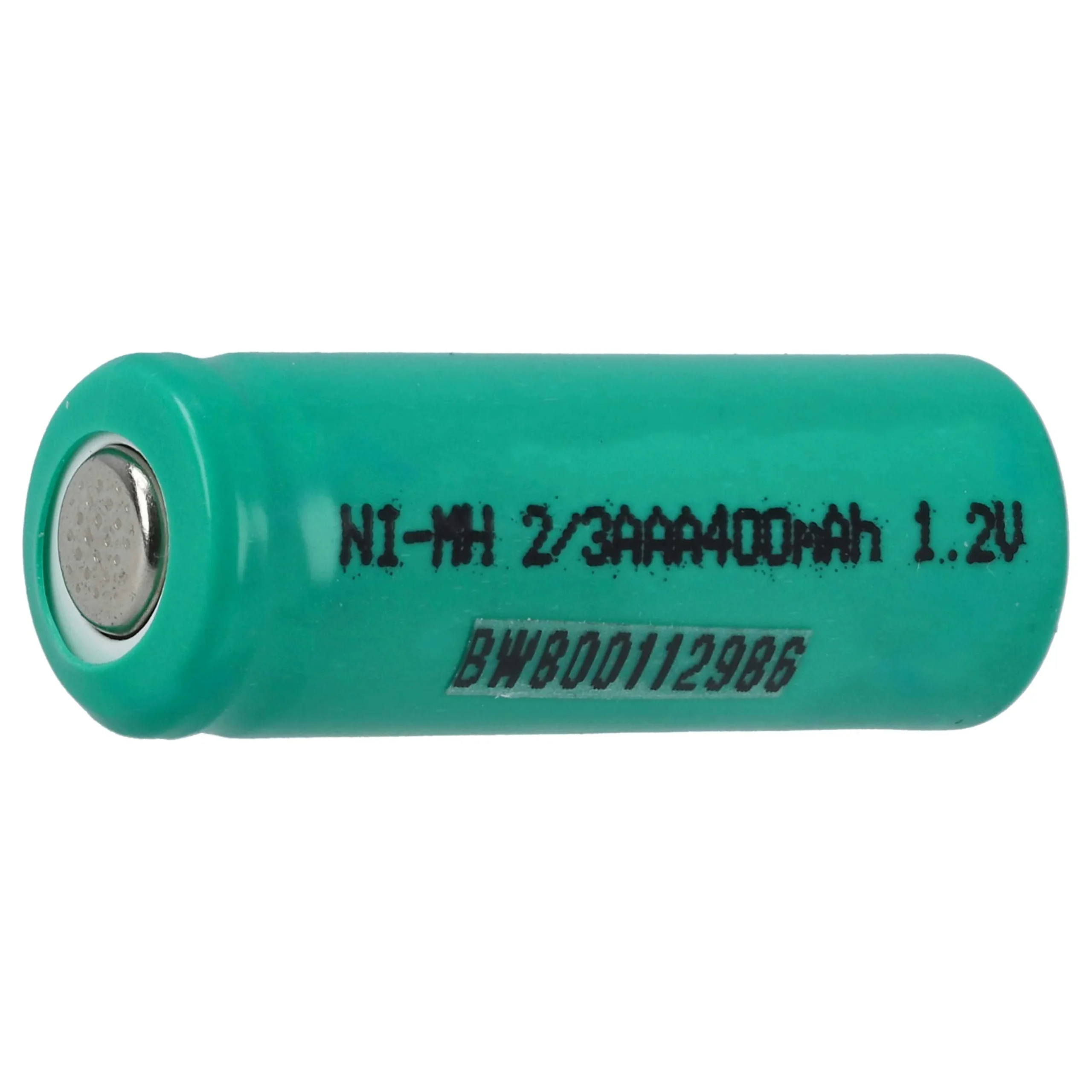 Cellule de batterie remplacement pour 2/3AAA - 400mAh, 1,2V, NiMH