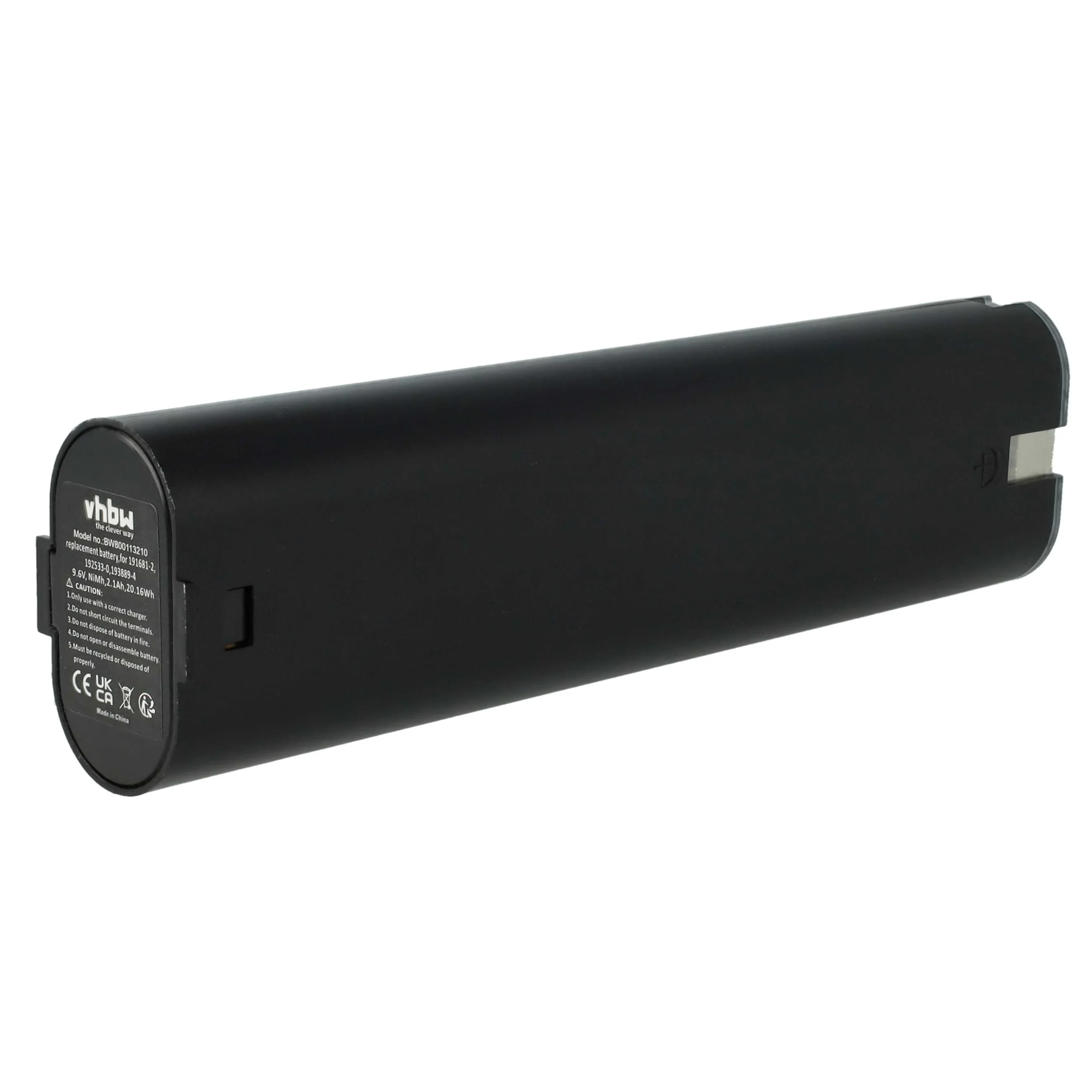 Batterie remplace Makita 192533-0, 193889-4, 191681-2, 193890-9 outil électrique Makita - 2,1Ah 9,6V NiMH