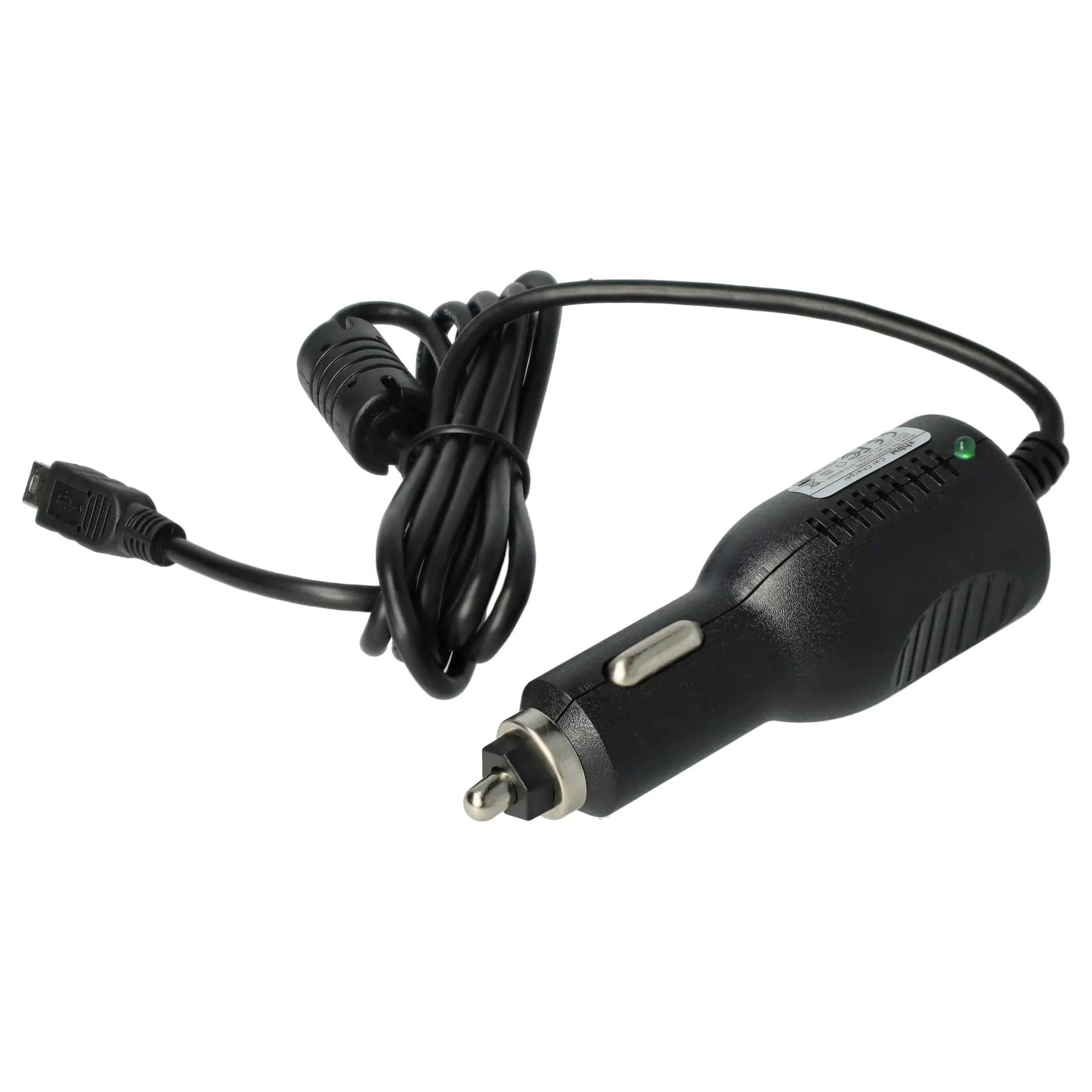 Chargeur voiture mini-USB 2.0 A pour GPS - allume-cigare, antenne TMC intégrée