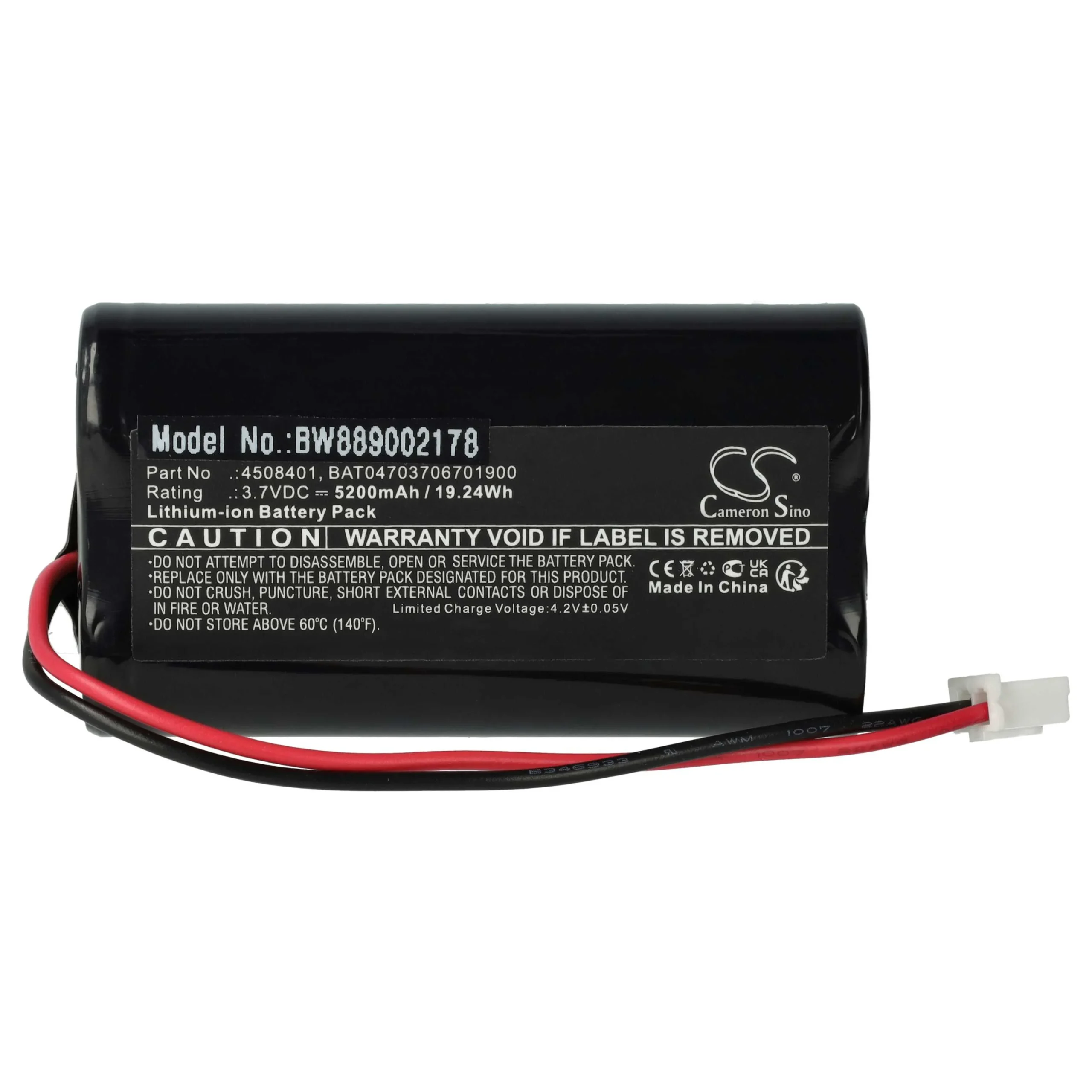 Batterie Sigor Nuindie, Numotion, Villeroy & Boch Seoul 2.0, Zafferano Poldina - 5200mAh 3,7V Li-ion