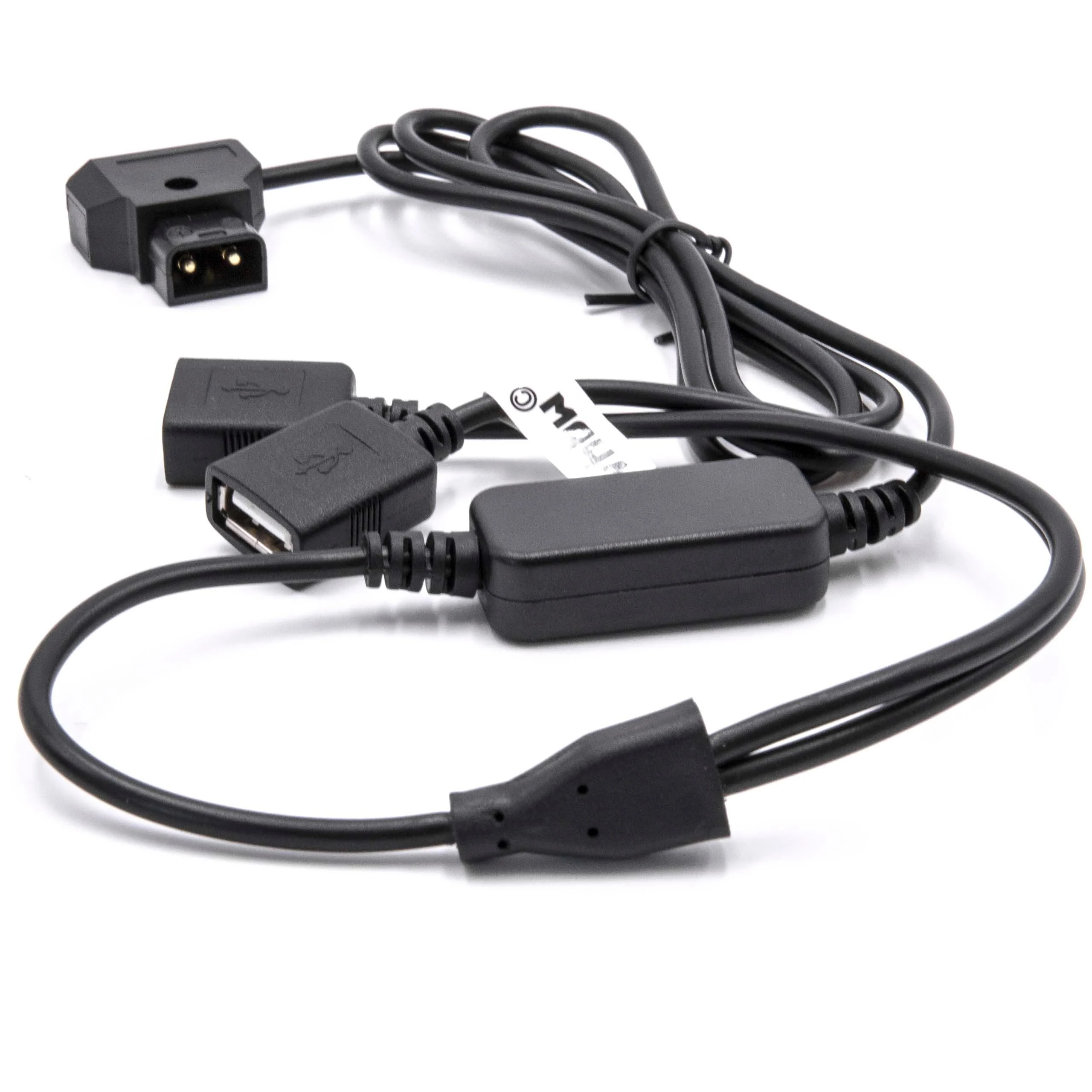 Adaptateur D-Tap pour smartphones et similaires - D-Tap (m) vers 2x USB (femelle), 1,8 m