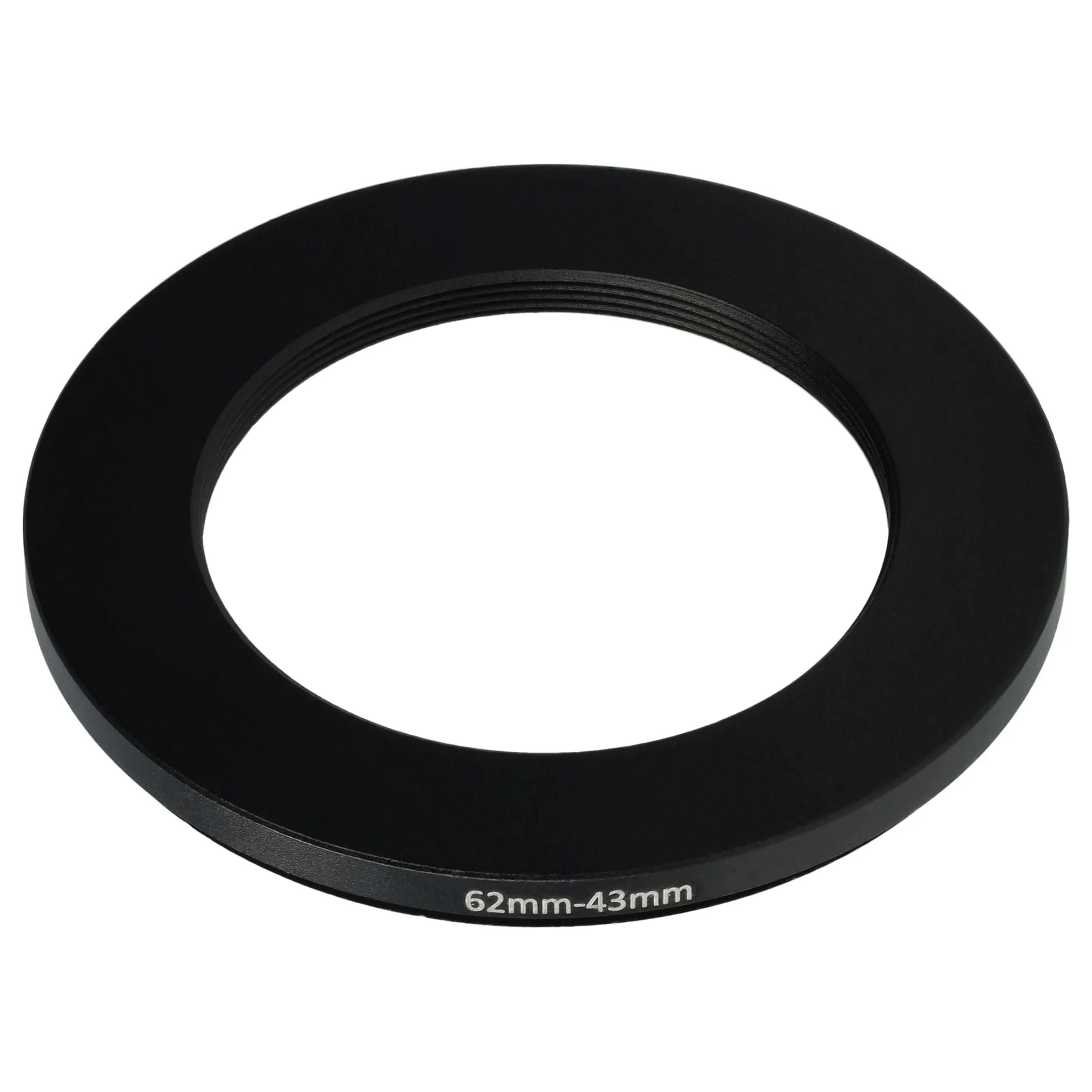 Adaptateur step-down de 62 mm vers 43 mm pour divers objectifs d'appareils photo