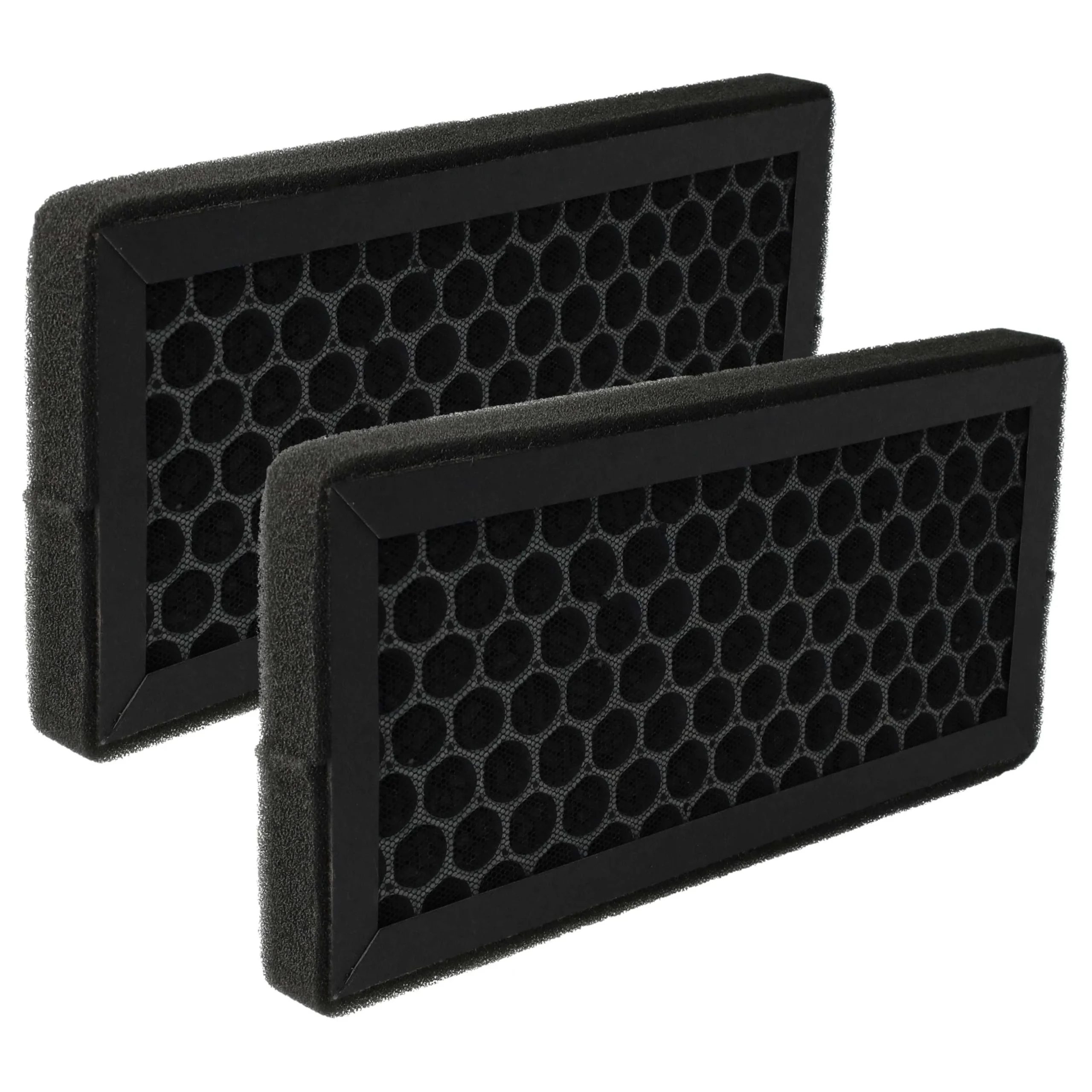2x Filtre à charbon actif remplace Baren B-H04 pour purificateur d'air Baren - Filtre à air