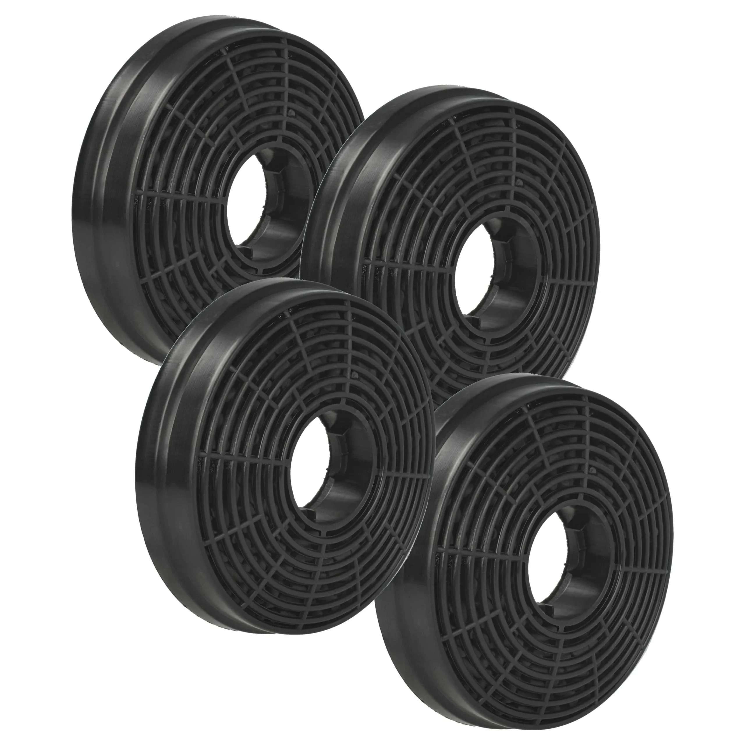 4x Filtres à charbon actif remplace Bomann KF563 pour hotte Bomann - Accessoires appareils ménagers