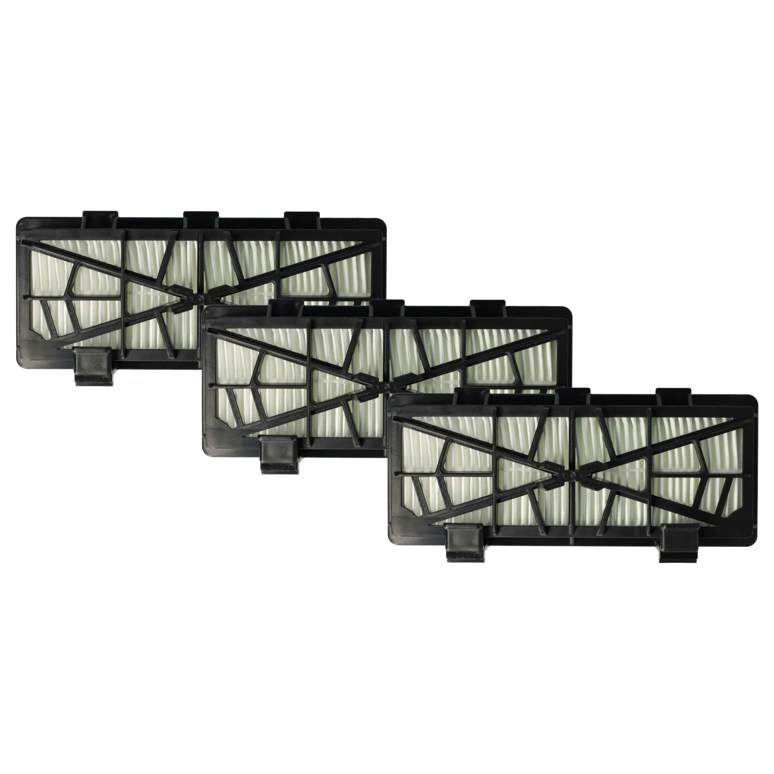 3x Filtres remplace Kärcher 6.414-801.0, 6.414-080.0 pour aspirateur - filtre HEPA HEPA 13