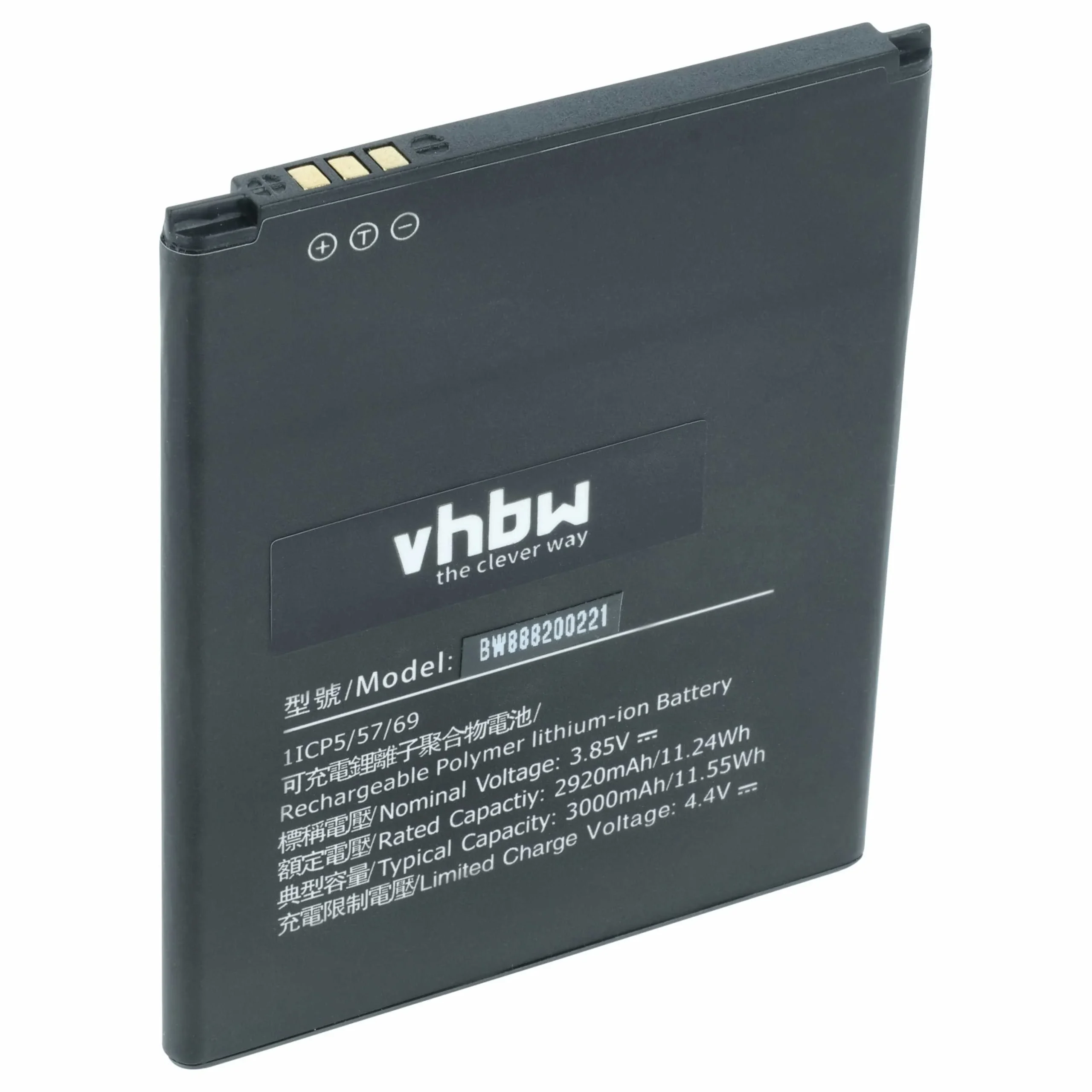 Batterie remplace Nokia HQ510 téléphone portable Nokia - 2900mAh 3,85V Li-polymère