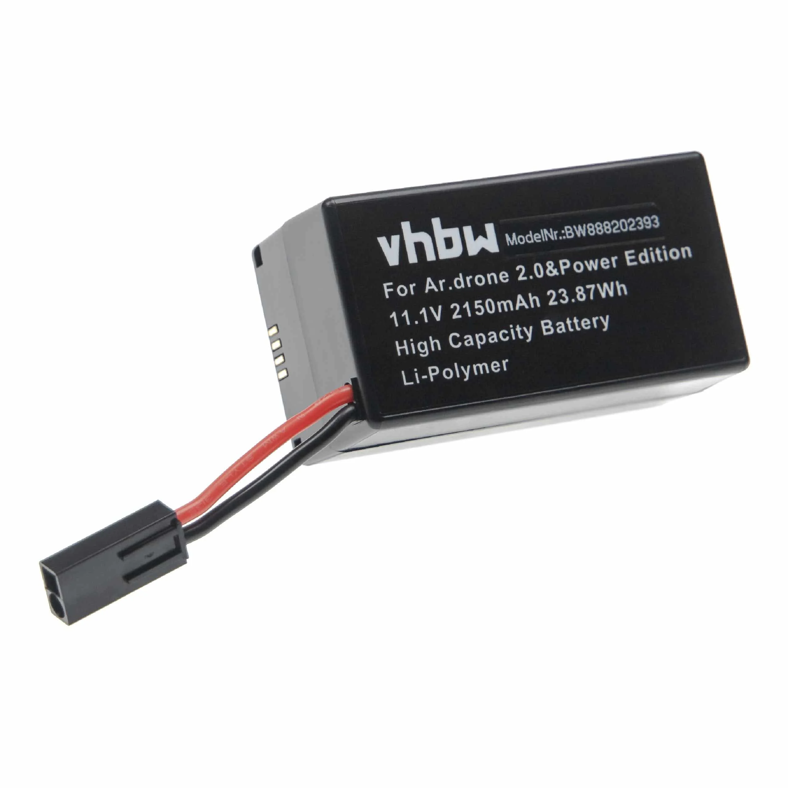 Batterie pour drone Parrot AR.Drone 2.0, 2.0 Elite Edition, 2.0 Power Edition- 2150mAh 11,1V Li-polymère