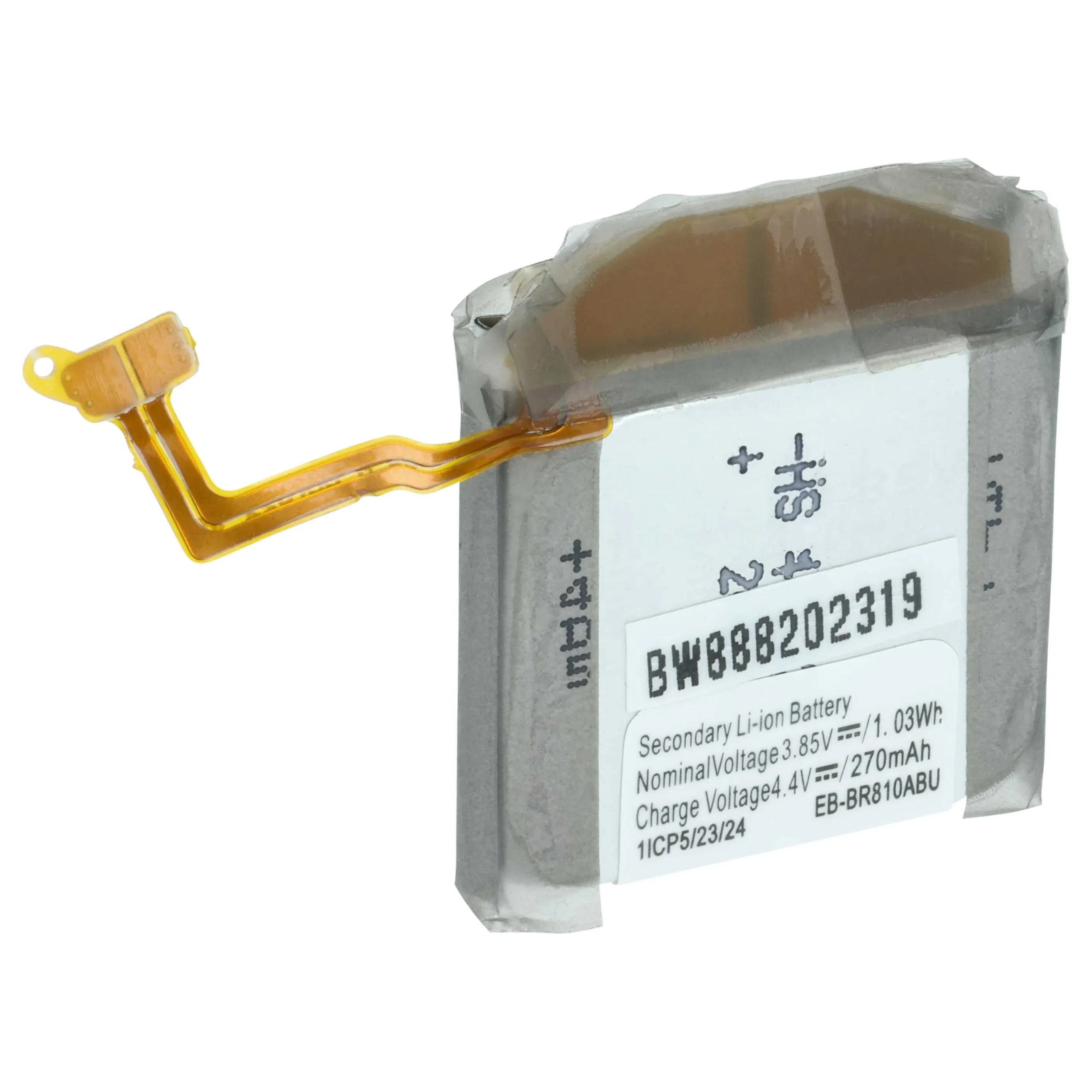 Batterie remplace Samsung EB-BR810ABU, EB-BR170ABY, EB-BR170ABU montre connectée - 250mAh 3,85V Li-polymère