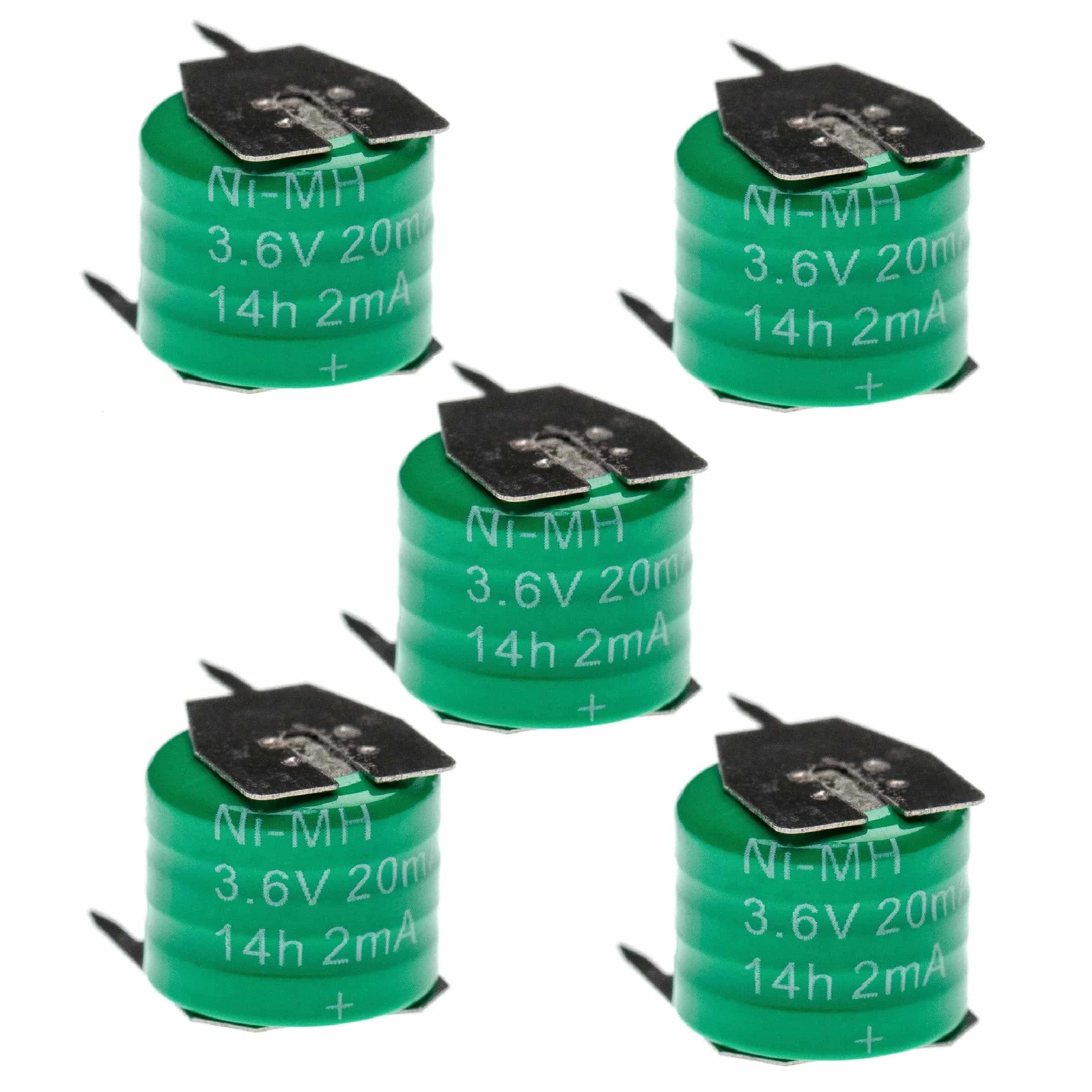 Batterie (5 pcs.) remplace 3/V15H modèle radio-télécommandé - 20mAh 3,6V NiMH
