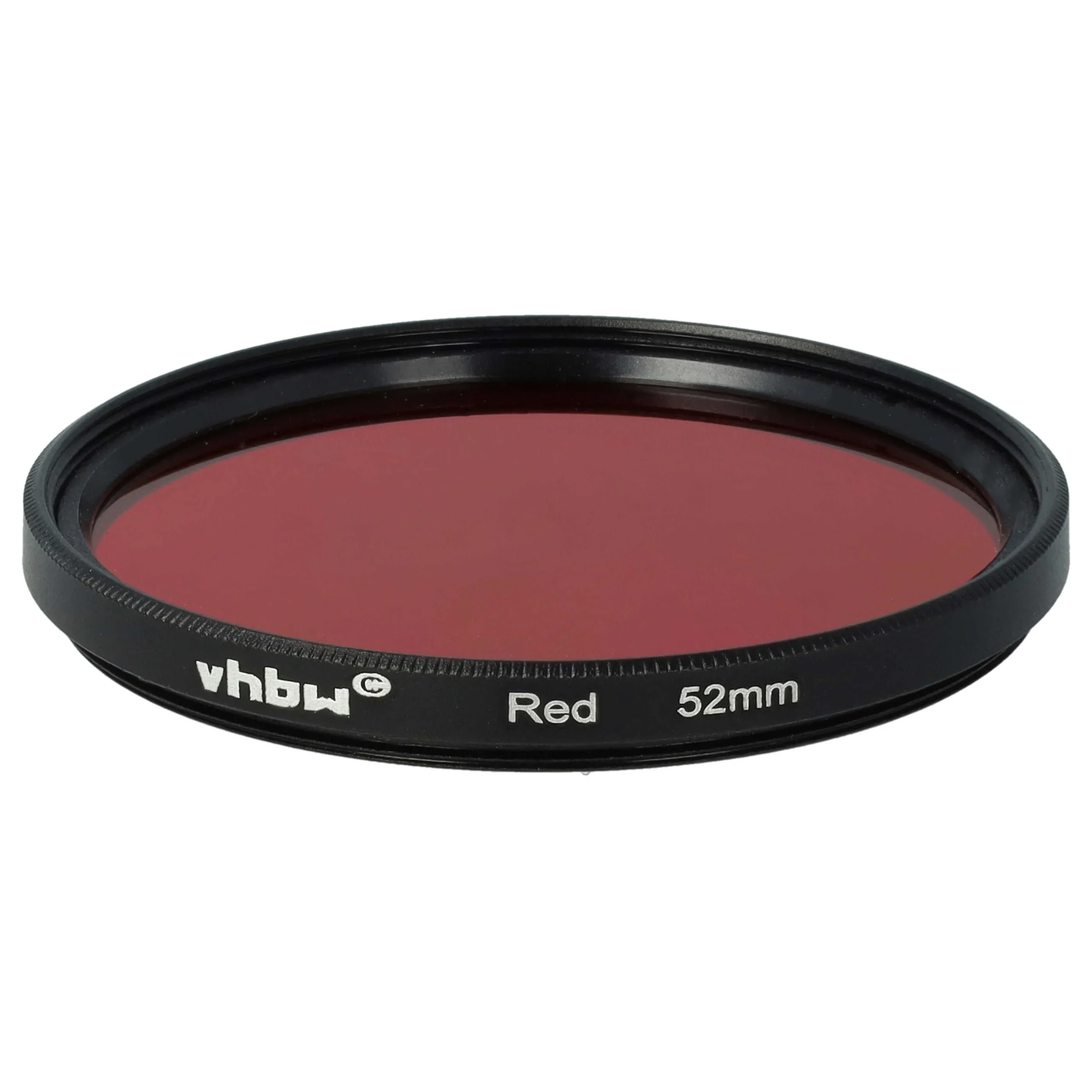 Filtre de couleur rouge pour objectifs d'appareils photo de 52 mm - Filtre rouge