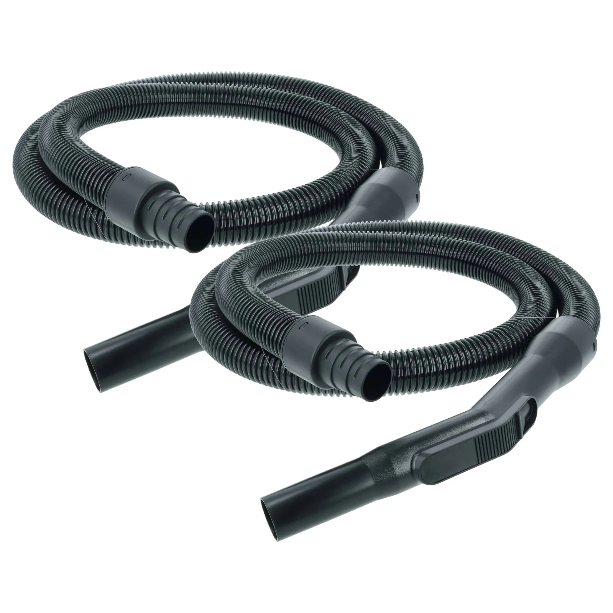 2x Tuyau flexible universel pour aspirateur - avec poignée, 1,8m, ⌀ 32mm, 35 mm, 38 mm