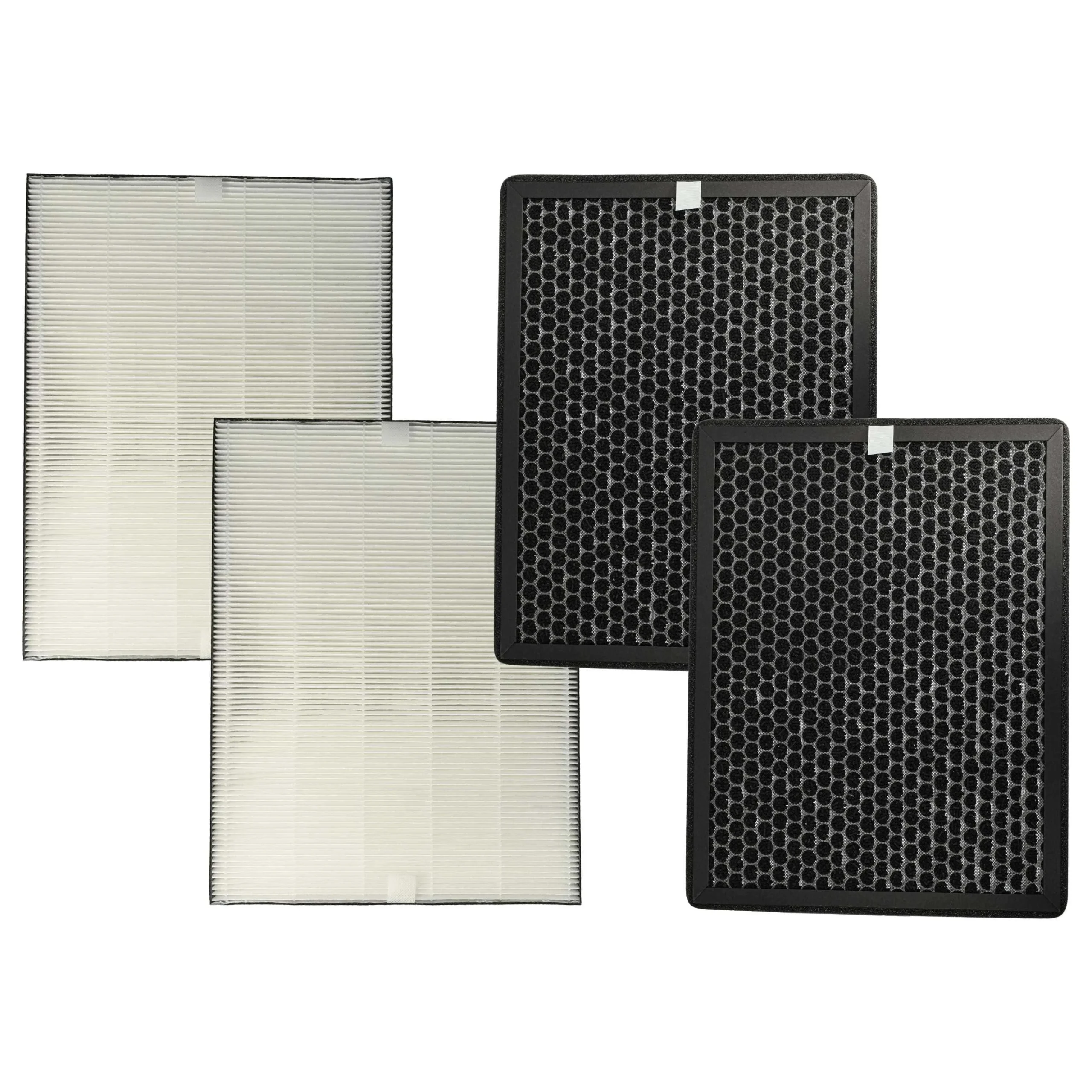 Set 4 filtres remplace Philips FY2422/30 pour humidificateur - filtre à charbon actif, filtre HEPA