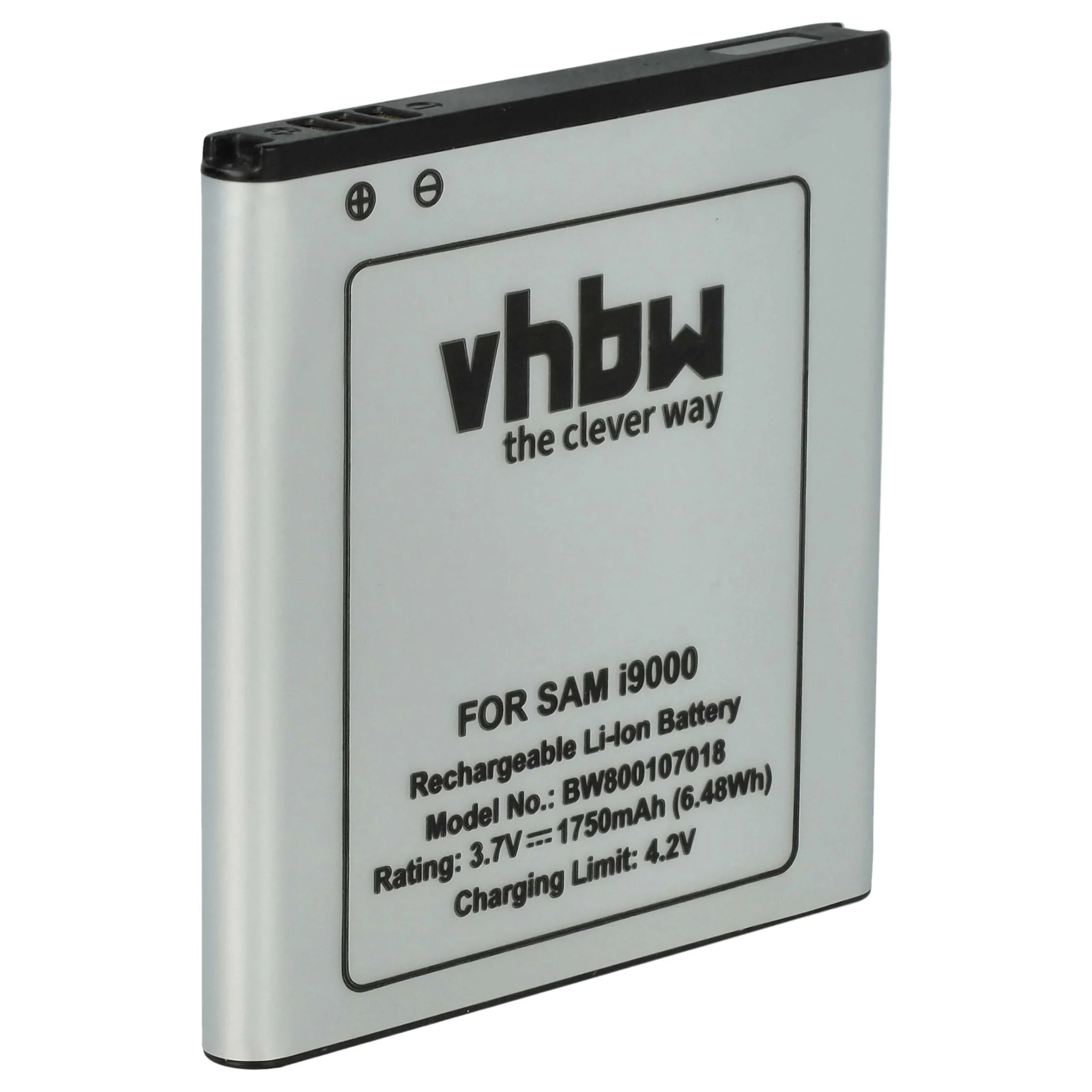 Batterie remplace Samsung EB575152LU, EB575152LA, EB575152 téléphone portable Samsung - 1750mAh 3,7V Li-ion