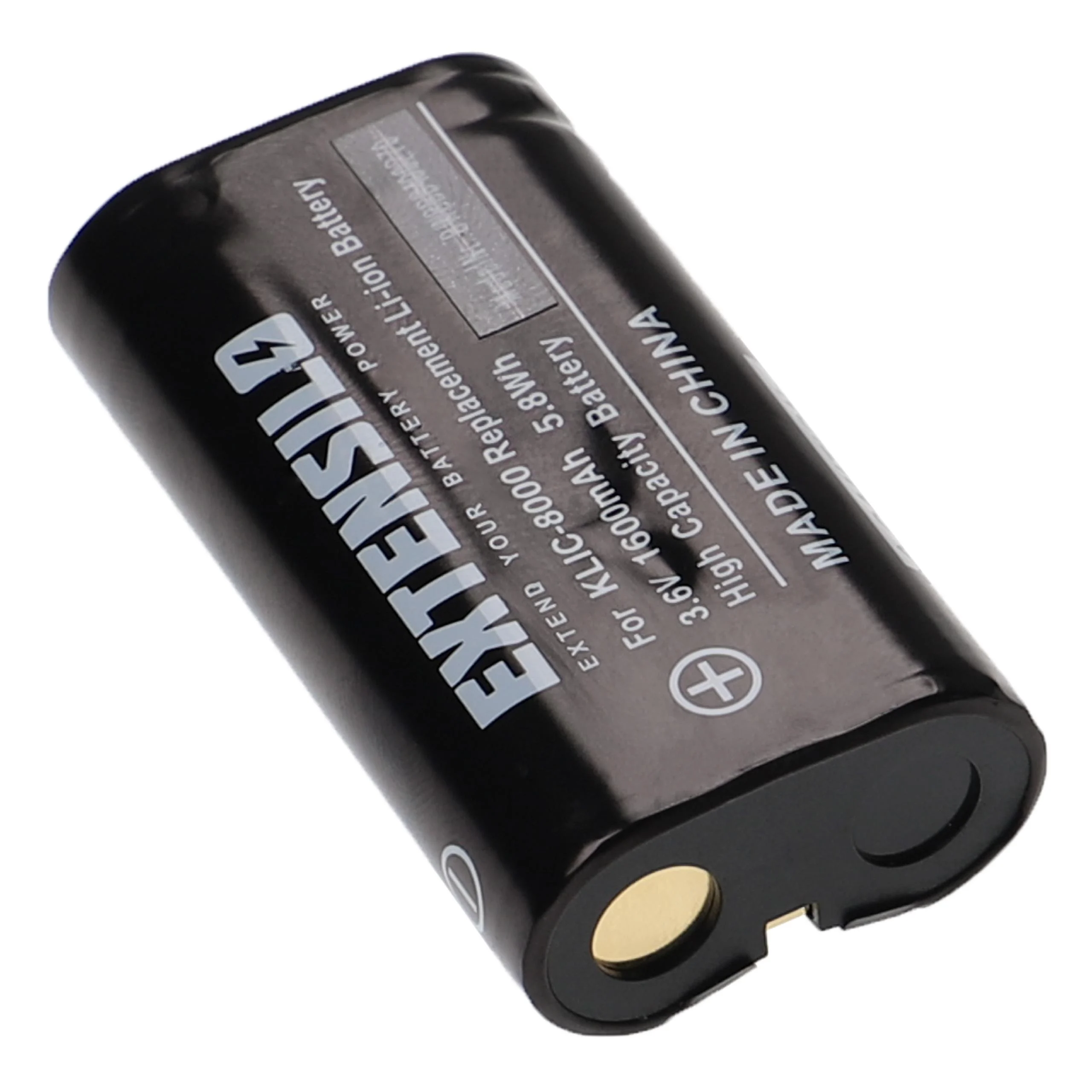 2x Batteries remplace Kodak RB50, Klic-8000 pour appareil photo Jay-Tech- 1600mAh 3,6V Li-ion
