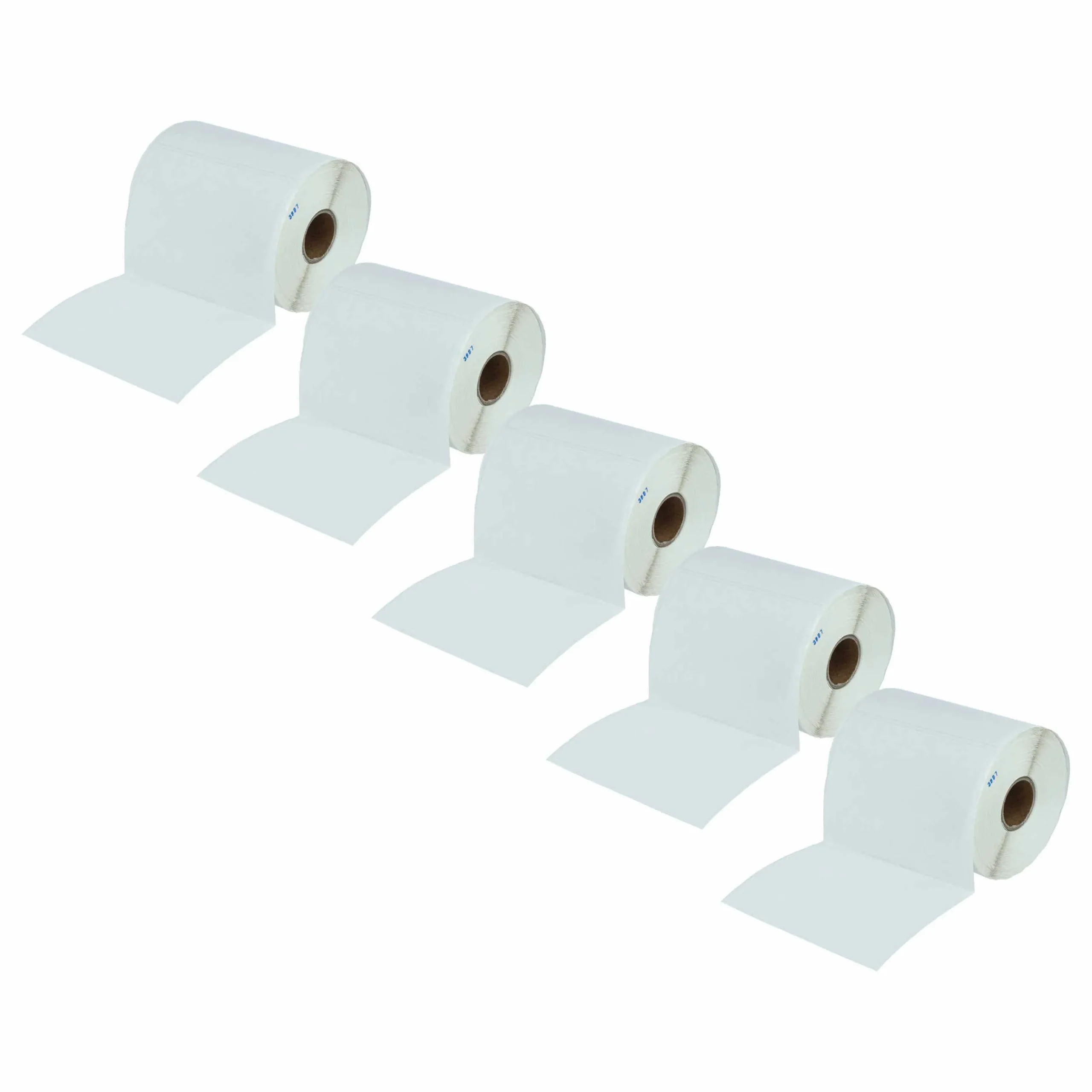 5x Étiquette pour imprimante étiqueteuse Toshiba - autocollantes 76,2mm x 101,5mm
