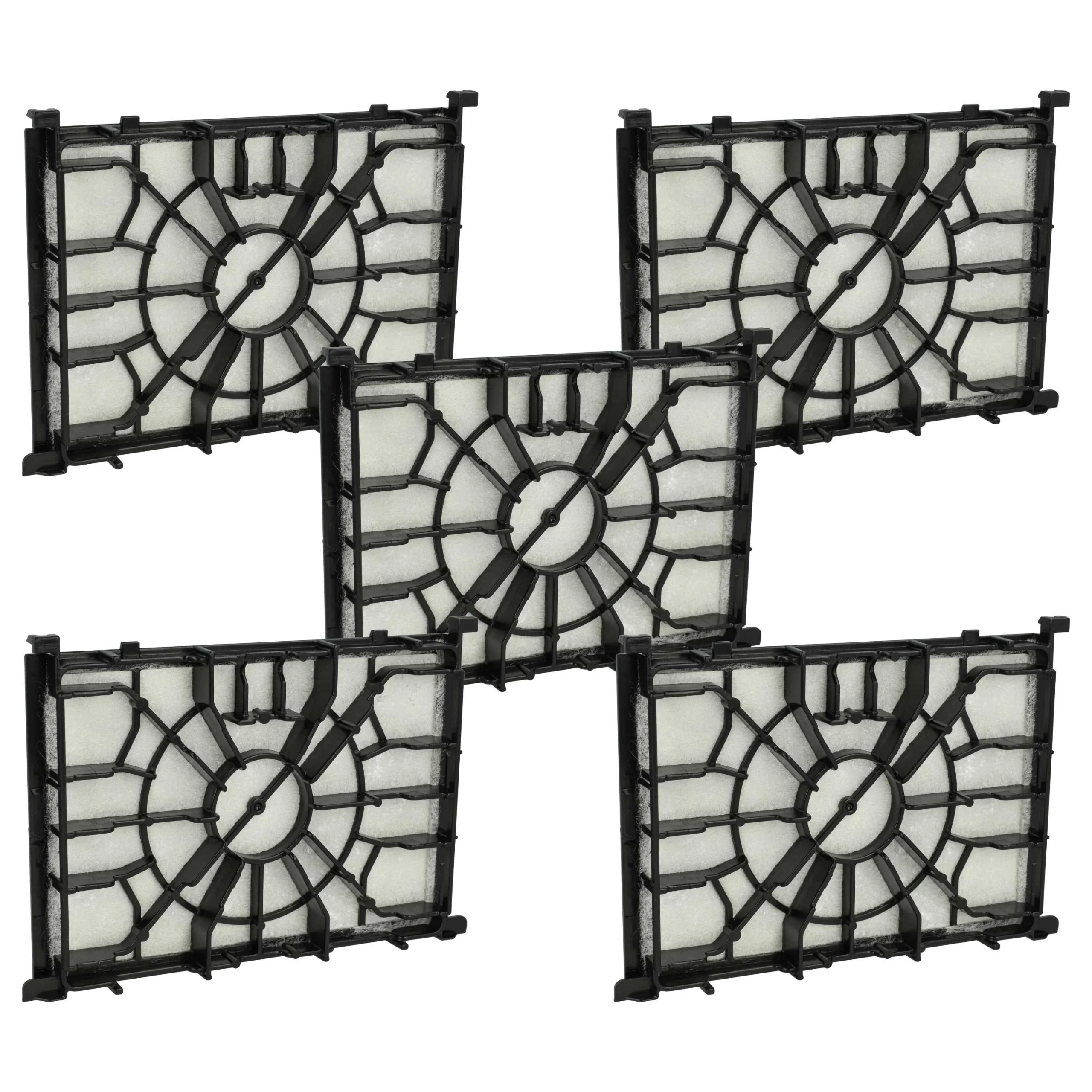 5x Filtre remplace Bosch Siemens 577117, 574727 pour aspirateur - filtre protection moteur, 11,2 x 16 cm