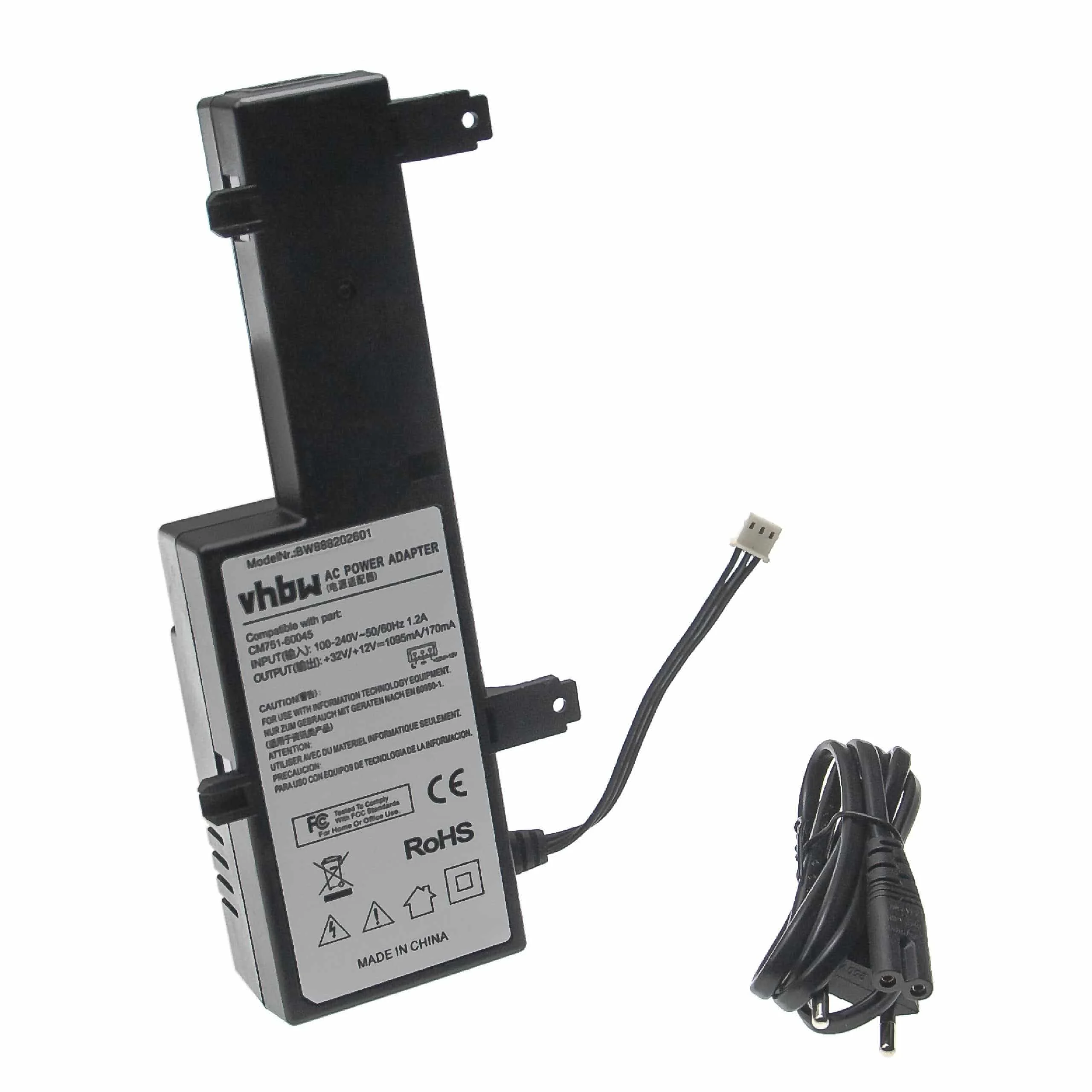 Bloc d'alimentation remplace HP CM751-60045, CM751-60046, CM751-60190 pour imprimante