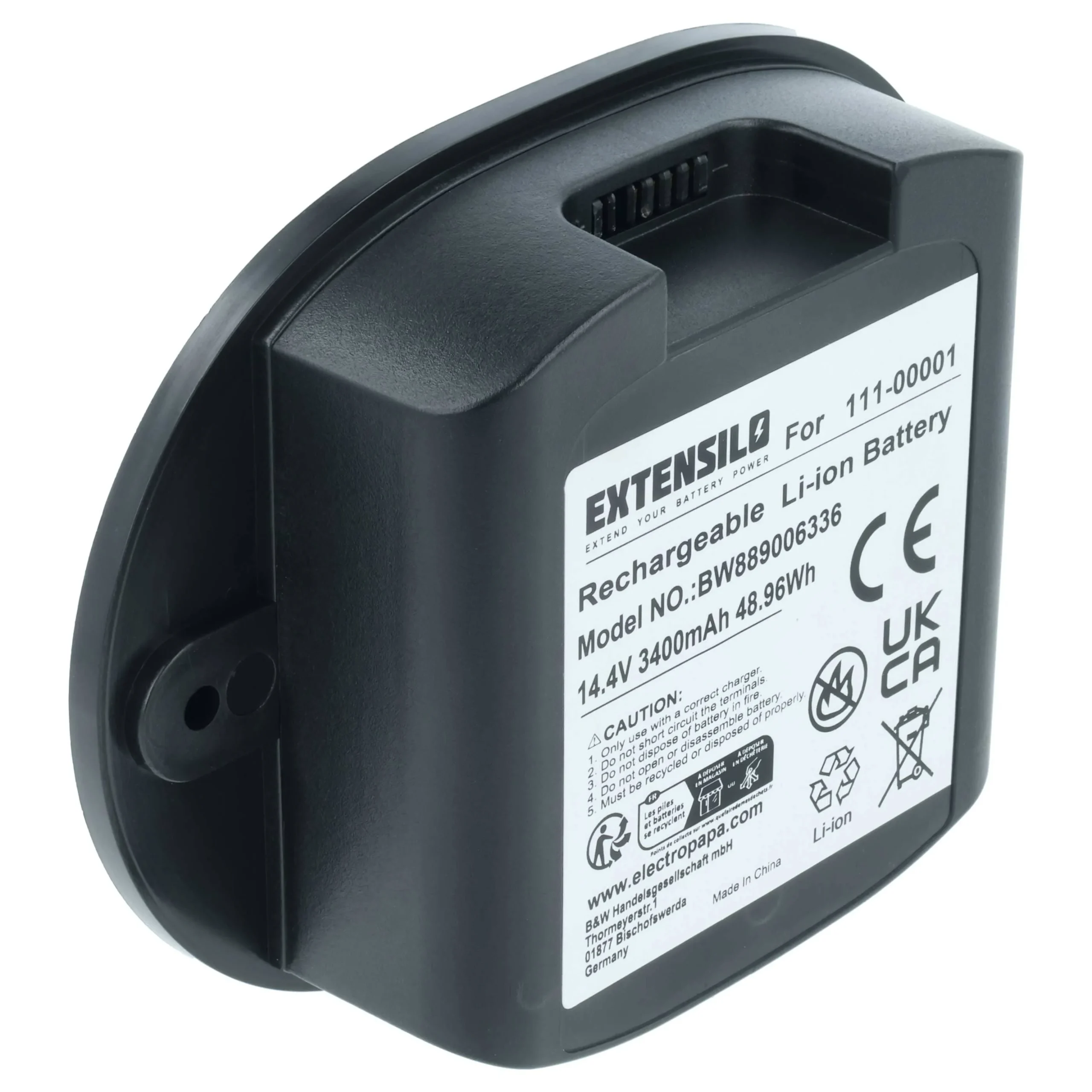 Batterie remplace Sonos IP-03-6802-001, 111-00001 enceinte Sonos - 3400mAh 14,4V Li-ion