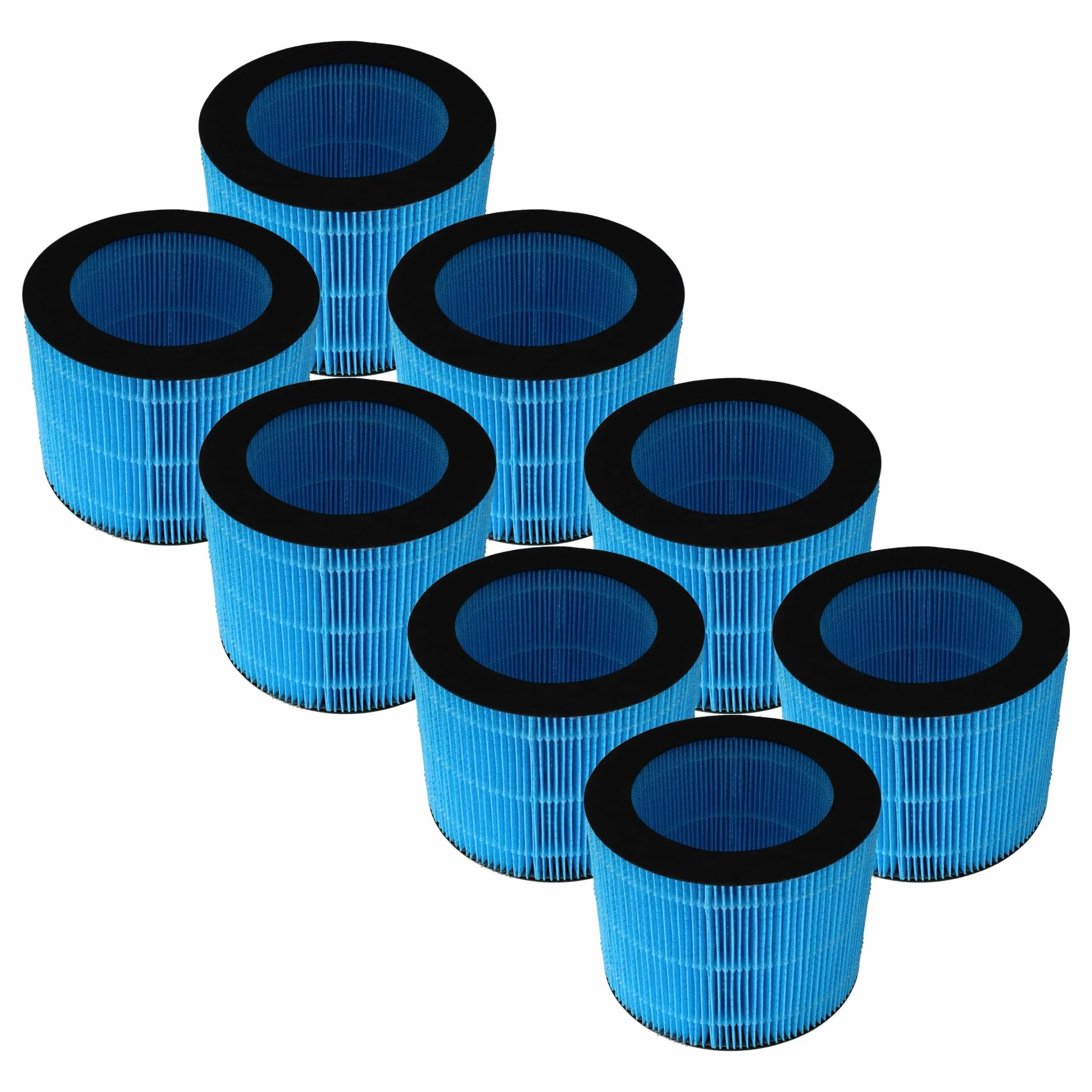 8x Filtre remplace Beurer 110005 pour humidificateur - ABS (acrylonitrile butadiène styrène)