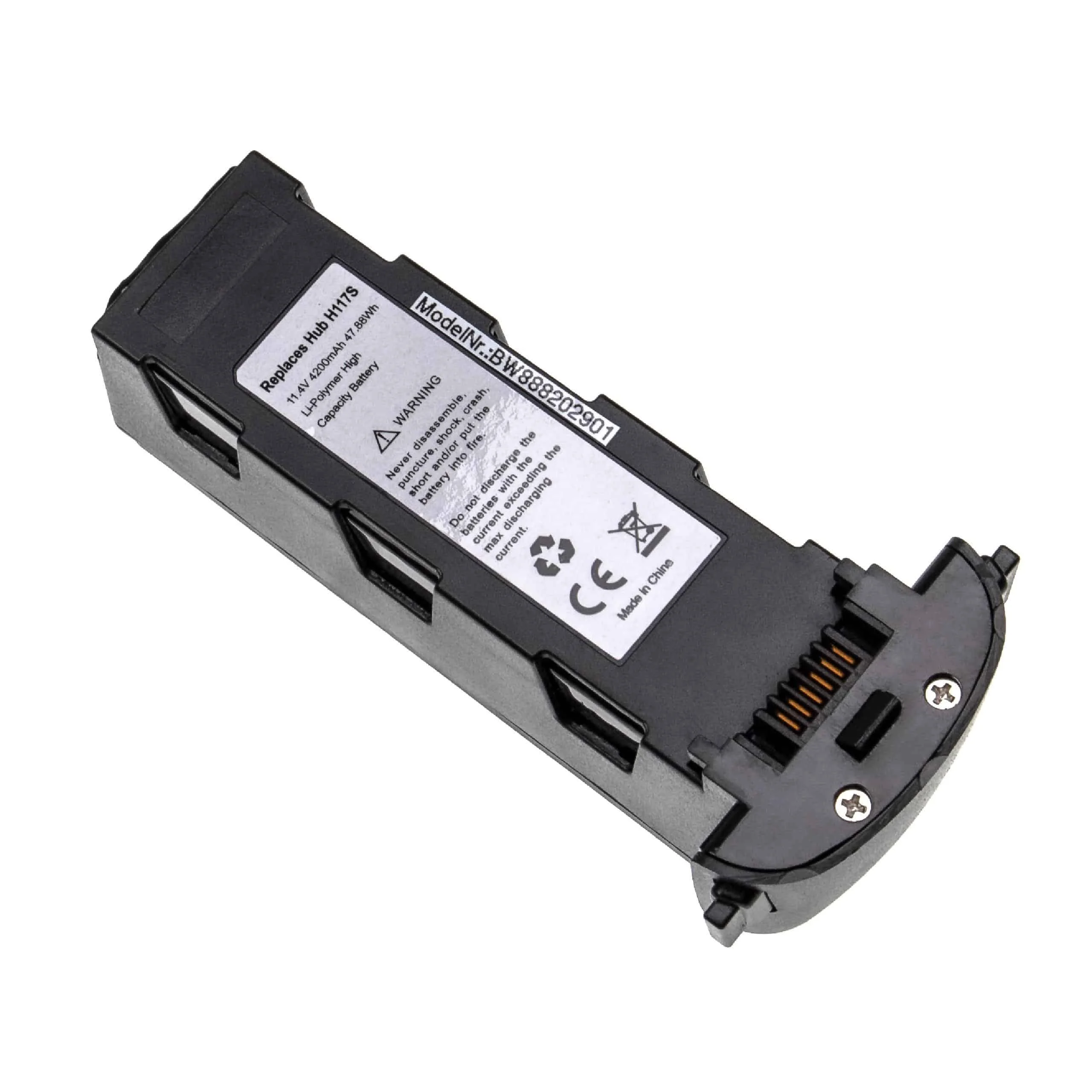 Batterie remplace Hubsan H117S pour drone Hubsan- 4200mAh 11,4V Li-polymère