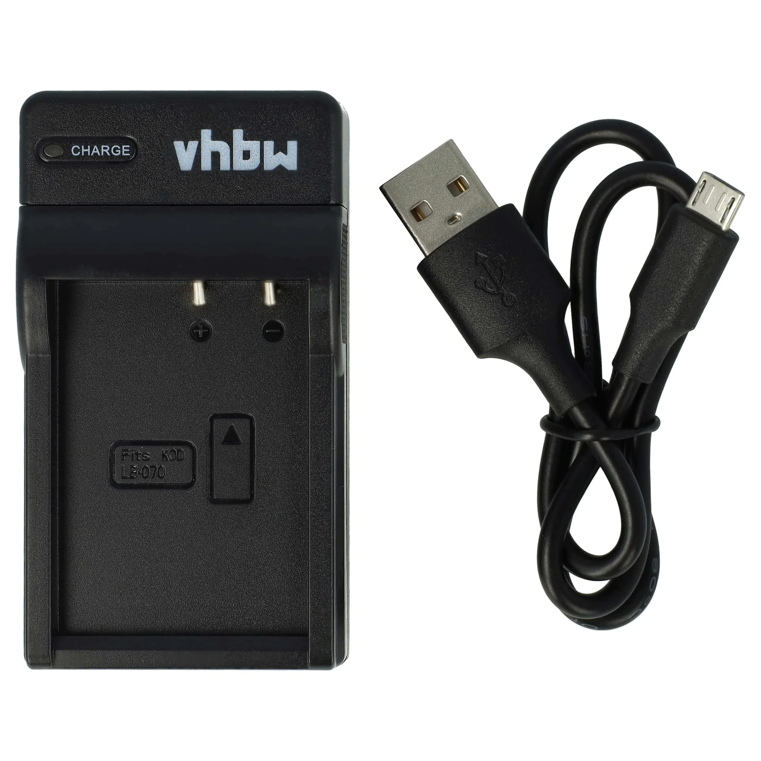Chargeur USB-C + câble USB-C pour appareil photo Kodak Pixpro S1, S-1, AZ651, AZ651 Astro Zoom - 0,5 A