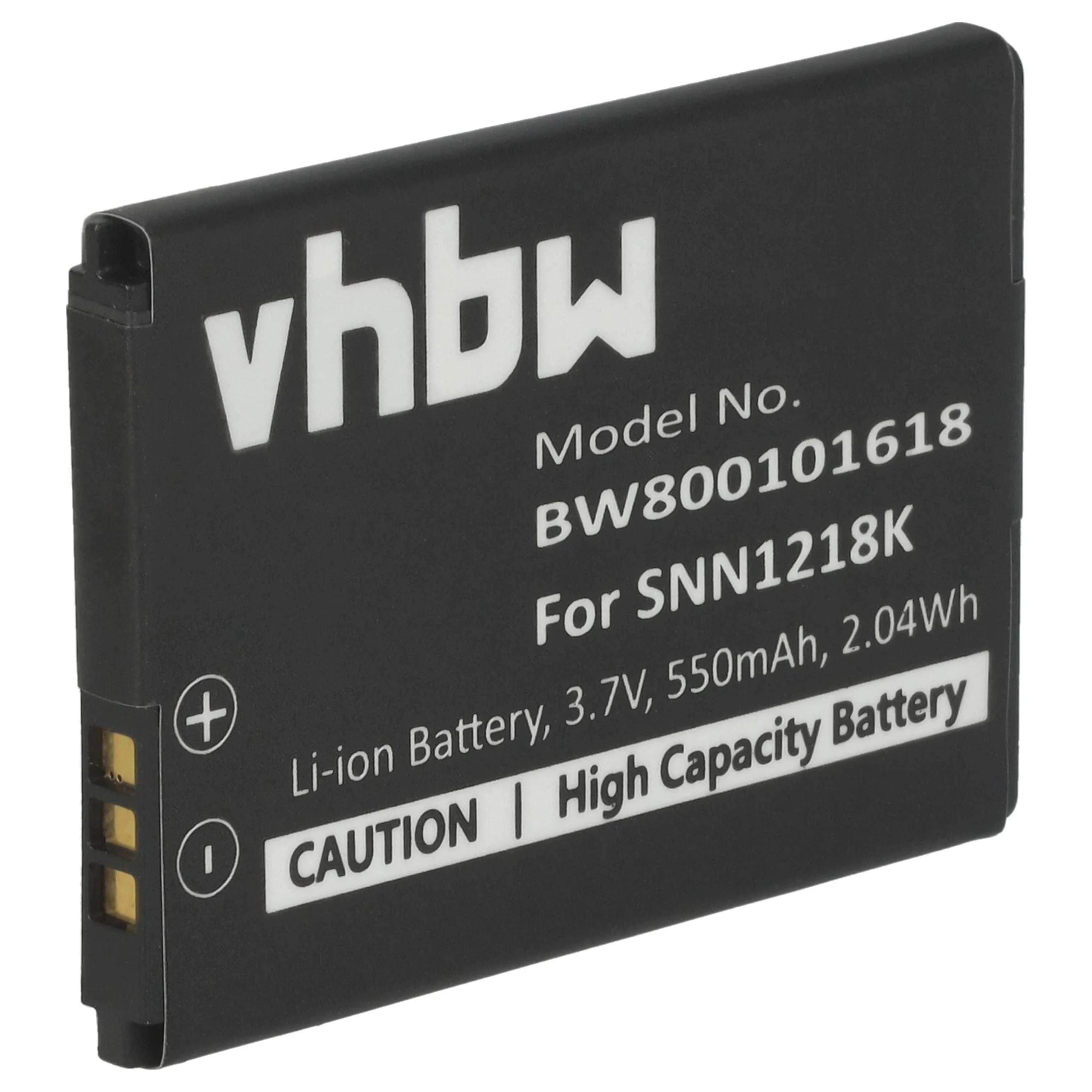 Batterie remplace Motorola SNN5882A, SNN1218K, OM4C, OM4A téléphone portable Motorola - 550mAh 3,7V Li-ion