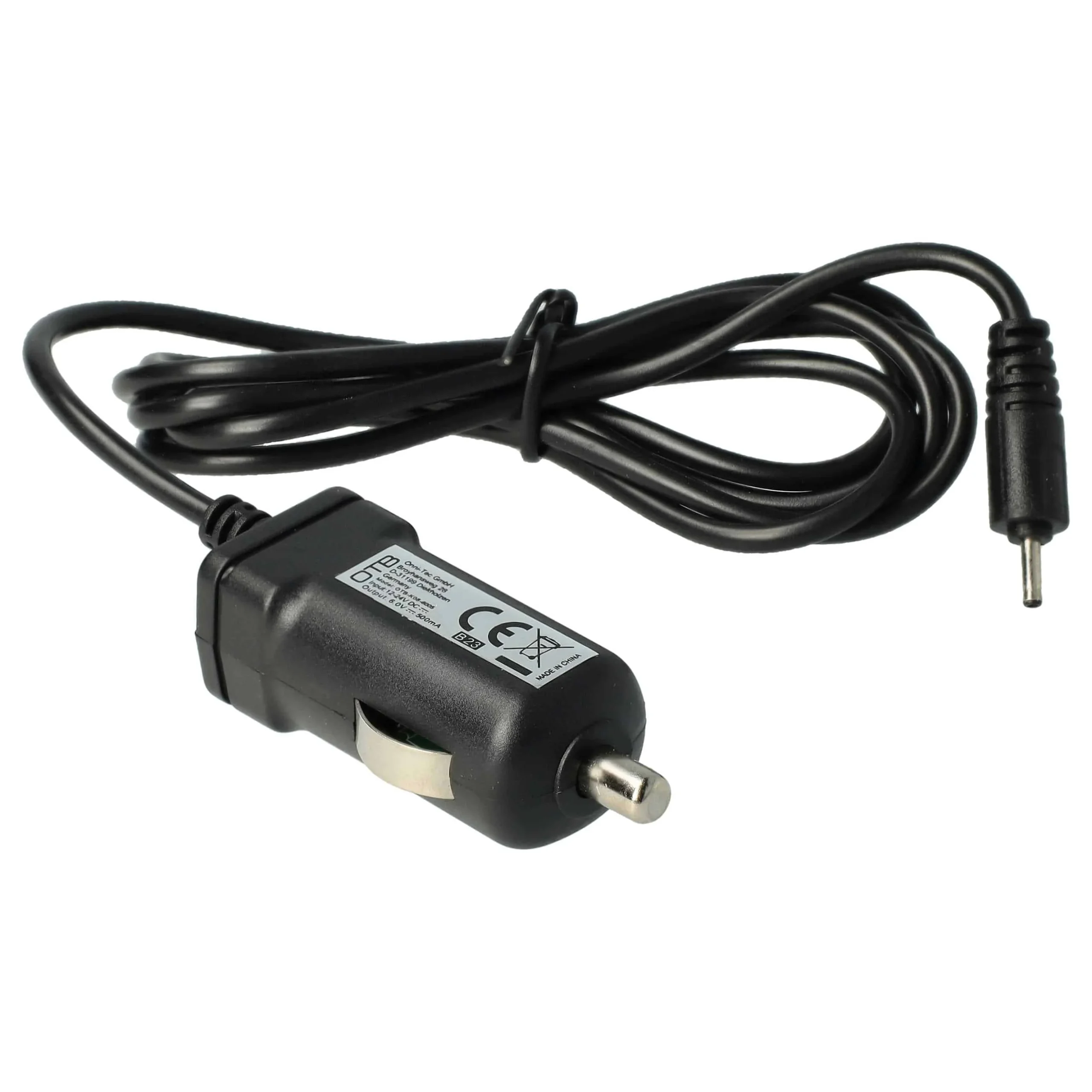 Chargeur voiture pour téléphone Nokia 3250 - 12V / 24V allume-cigare