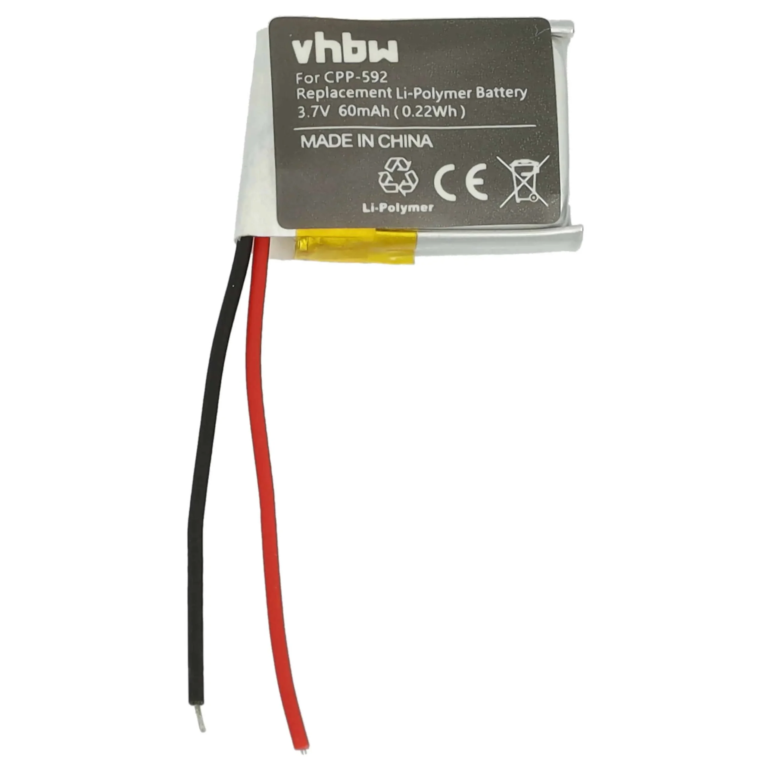 Batterie remplace Fitbit LSSP411415 montre connectée - 60mAh 3,7V Li-polymère + outils