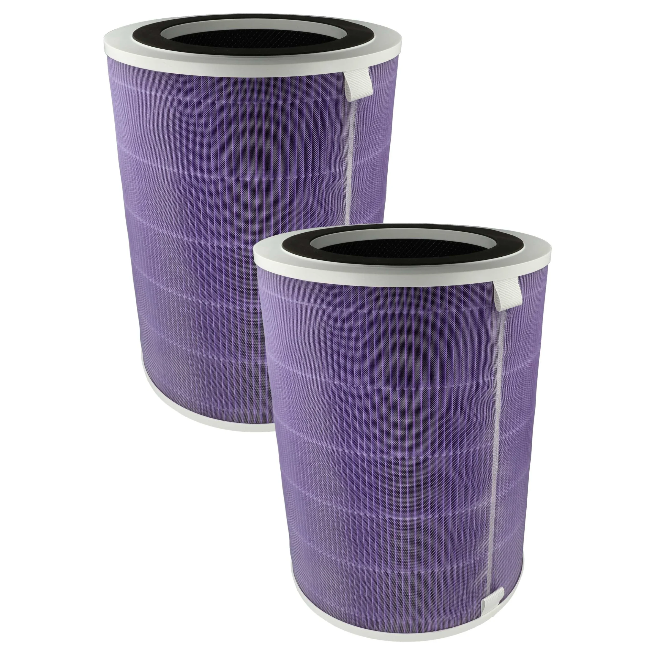 2x Filtre remplace Proscenic A9Mor pour purificateur Proscenic- Préfiltre + HEPA + charbon actif + Silver Ion